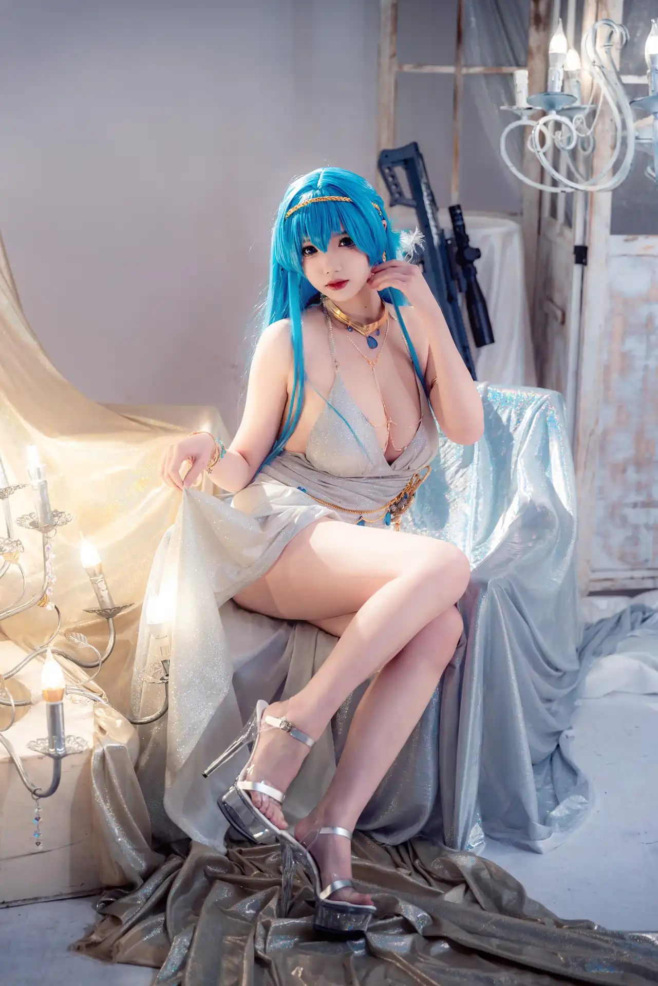 [雪晴Astra] [54P+10V - 393MB] 胜利女神:NIKKE - 水晶派对海伦 - 图片 25