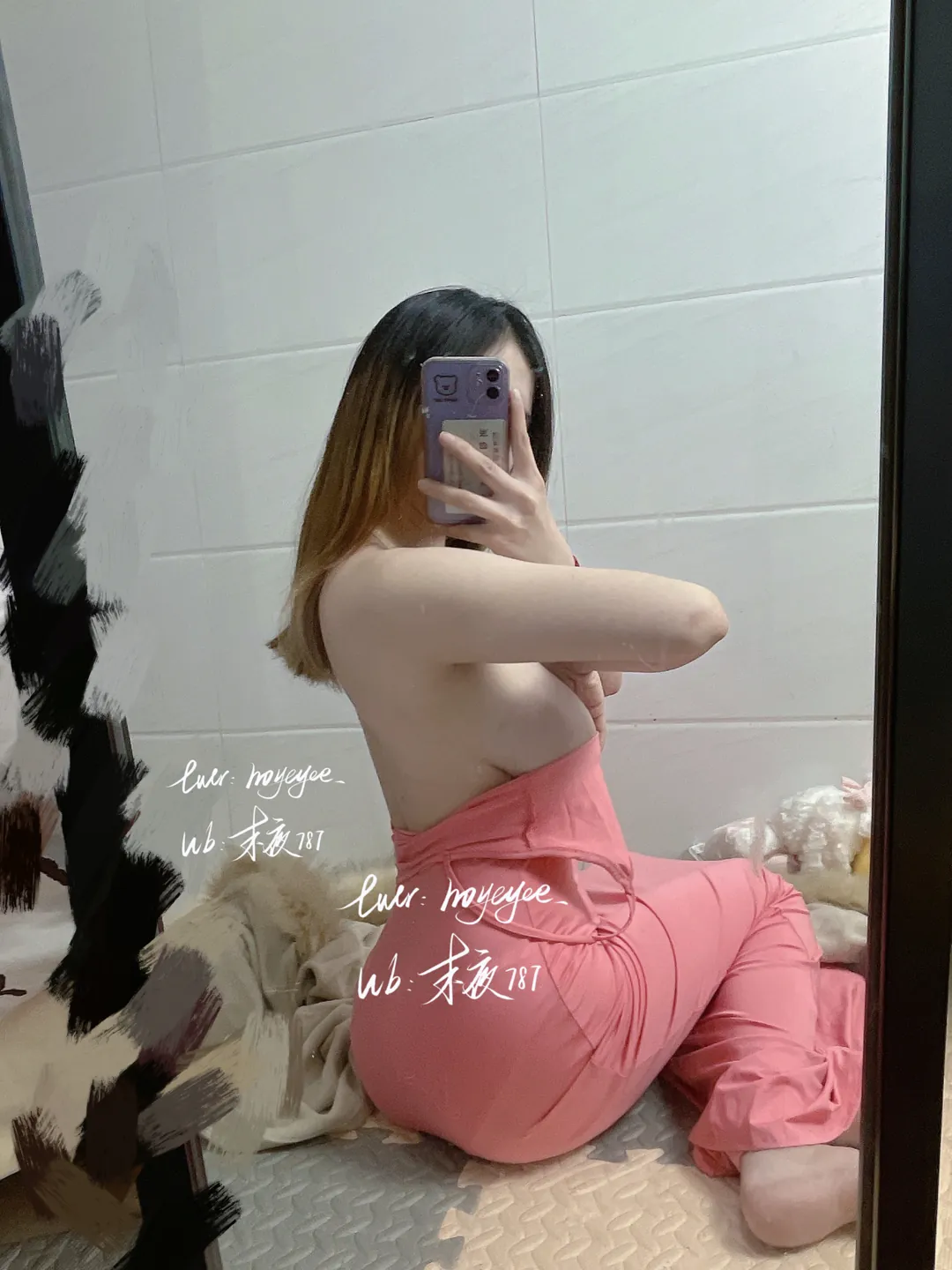 末夜787 - 自摄 粉色裙子 - 精美图片（第9张）