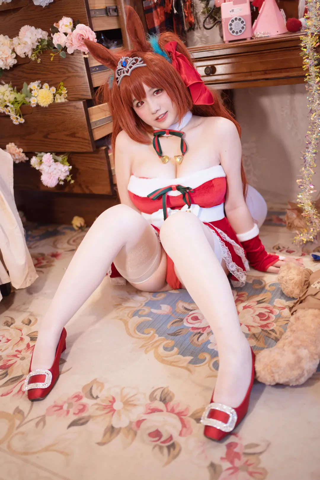 阿半今天很开心 大和赤骥 绯红的星落之夜 赛马娘 [48P - 879MB] - 精美图片（第13张） - 赛马娘cosplay