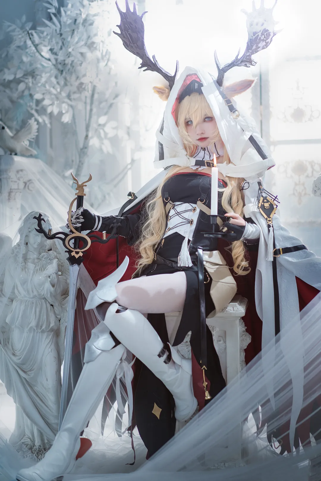 超级小禾儿 烛骑士 薇薇安娜明日方舟 [12P - 123MB] - 高清图片（第2张） - 超级小禾儿