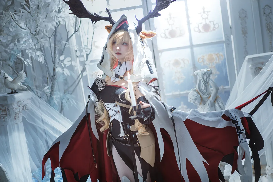 超级小禾儿 烛骑士 薇薇安娜明日方舟 [12P - 123MB] - 精美图片（第5张） - 超级小禾儿