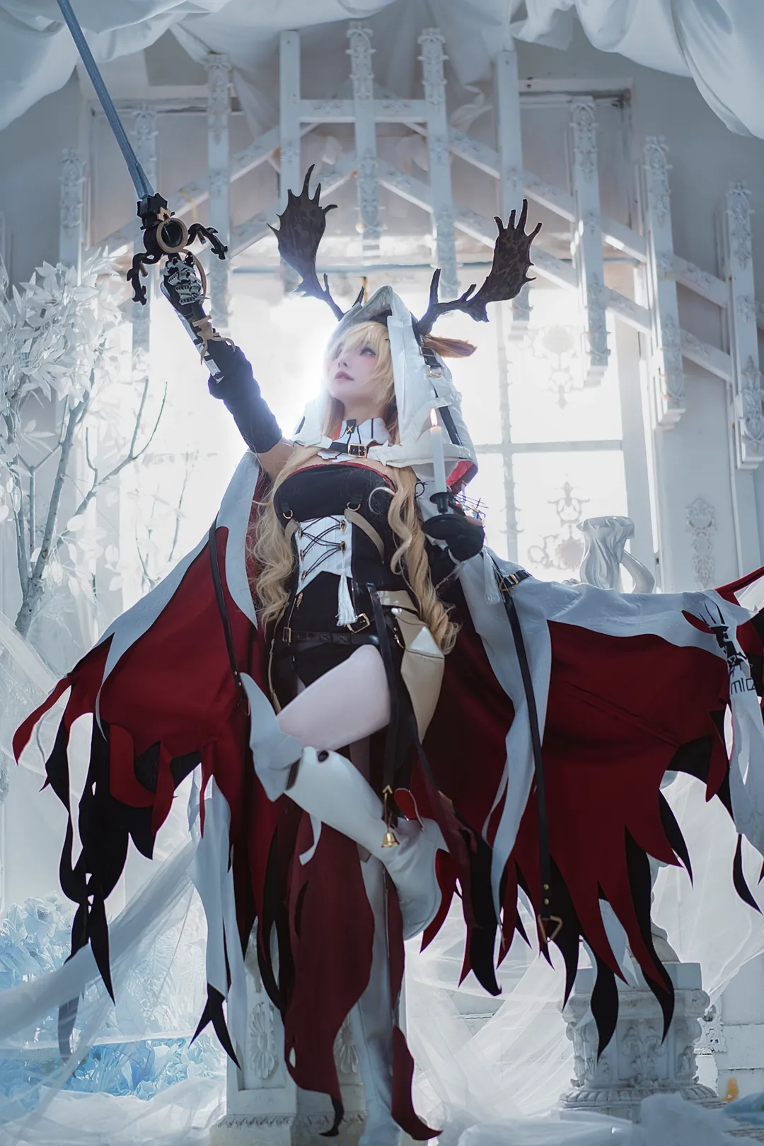 超级小禾儿 烛骑士 薇薇安娜明日方舟 [12P - 123MB] - 高清图片（第8张） - 超级小禾儿