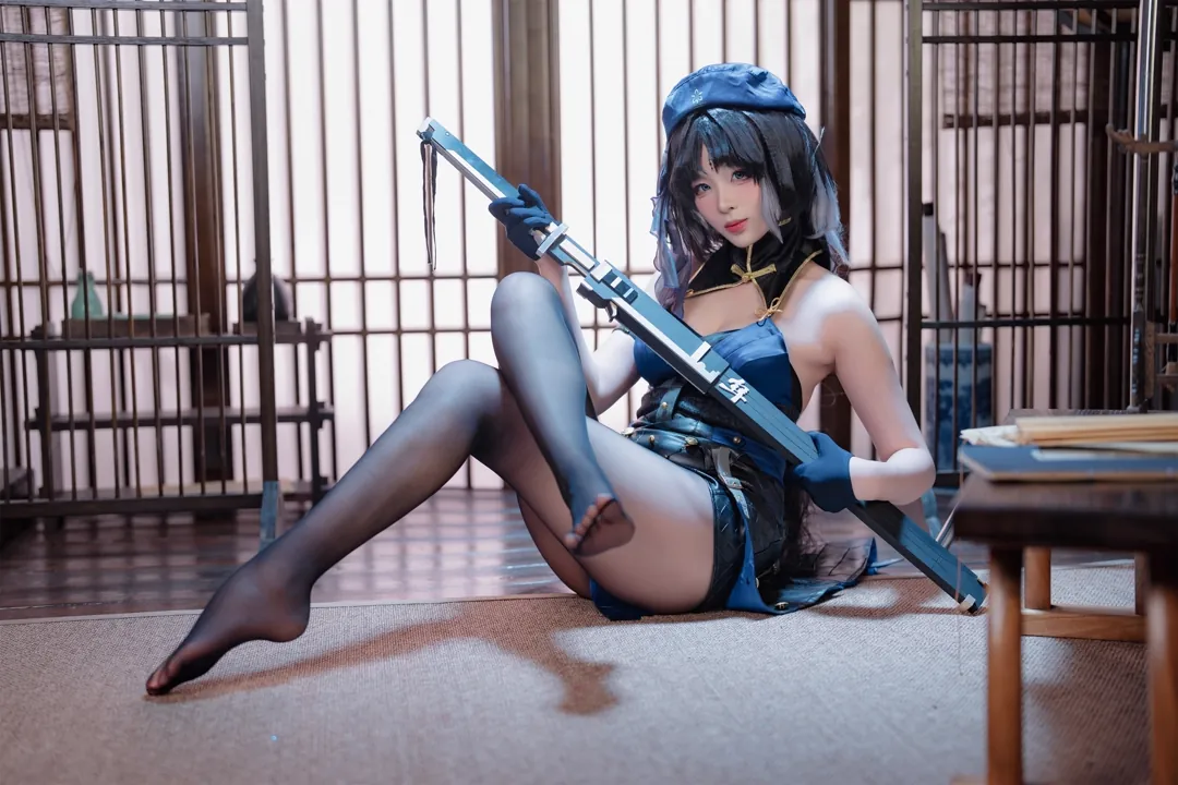 轩萧学姐 - 秧秧 (鸣潮) [108P - 297MB] - 高清图片（第8张） - 鸣潮cosplay