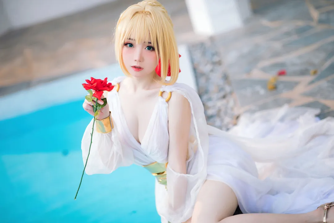 焖焖碳 - 尼禄 礼服 (Fate) [27P - 239MB] - 高清图片（第10张）