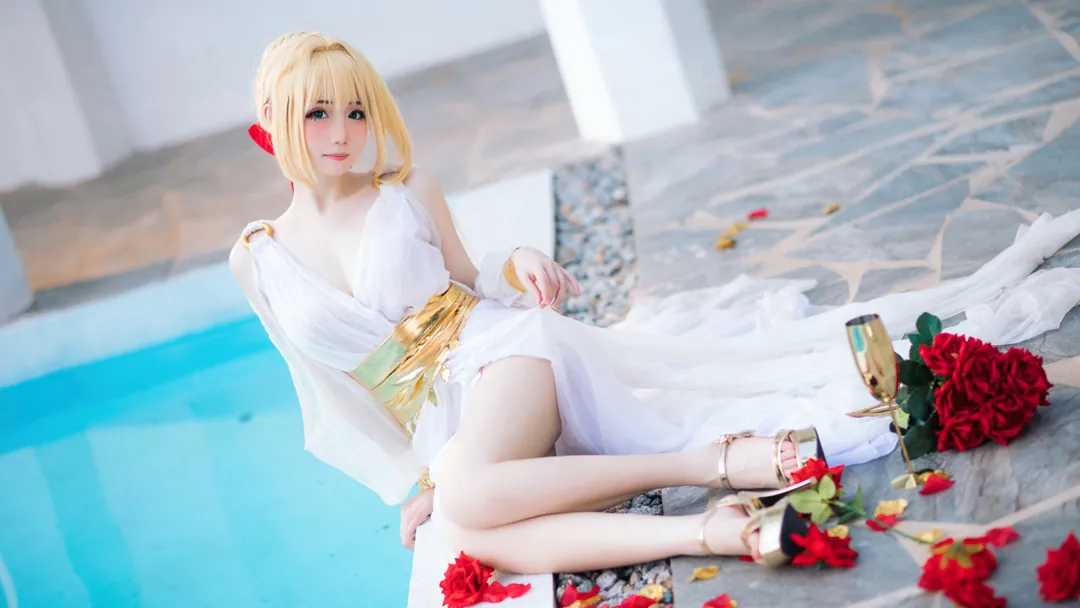 焖焖碳 - 尼禄 礼服 (Fate) [27P - 239MB] - 高清图片（第12张）