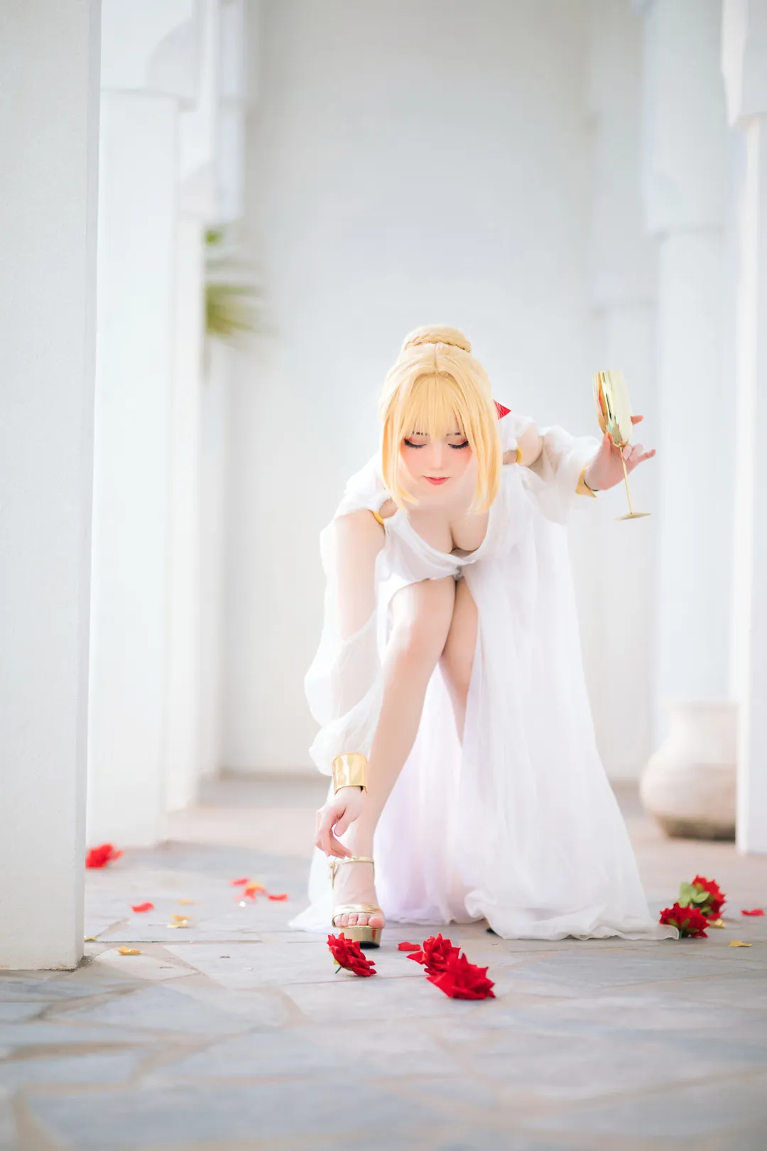 焖焖碳 - 尼禄 礼服 (Fate) [27P - 239MB] - 高清图片（第14张）