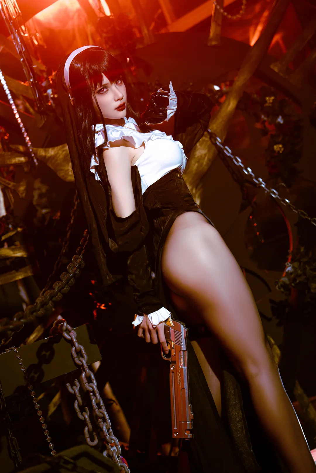 FiHANNA - 万圣节战斗修女 [35P - 1141MB] - 高清图片（第2张）