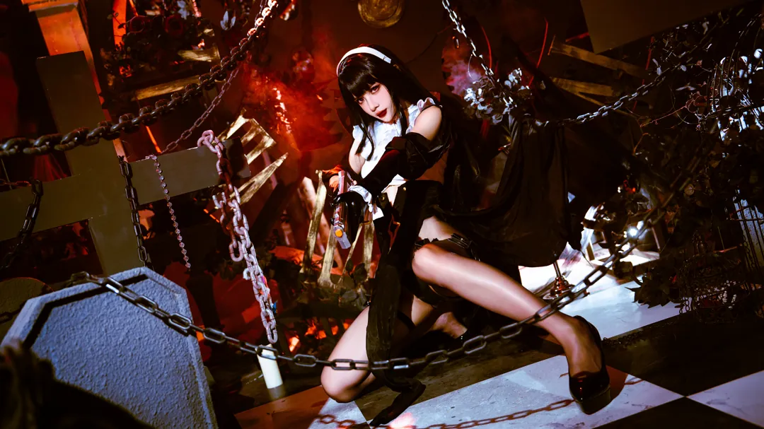 FiHANNA - 万圣节战斗修女 [35P - 1141MB] - 高清图片（第8张）