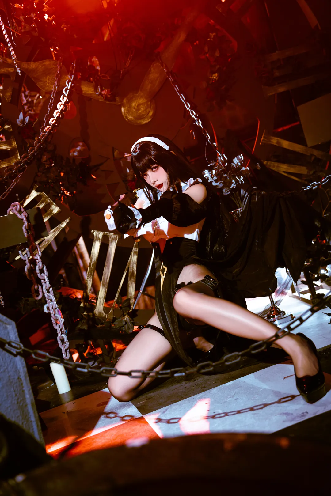 FiHANNA - 万圣节战斗修女 [35P - 1141MB] - 精美图片（第9张）