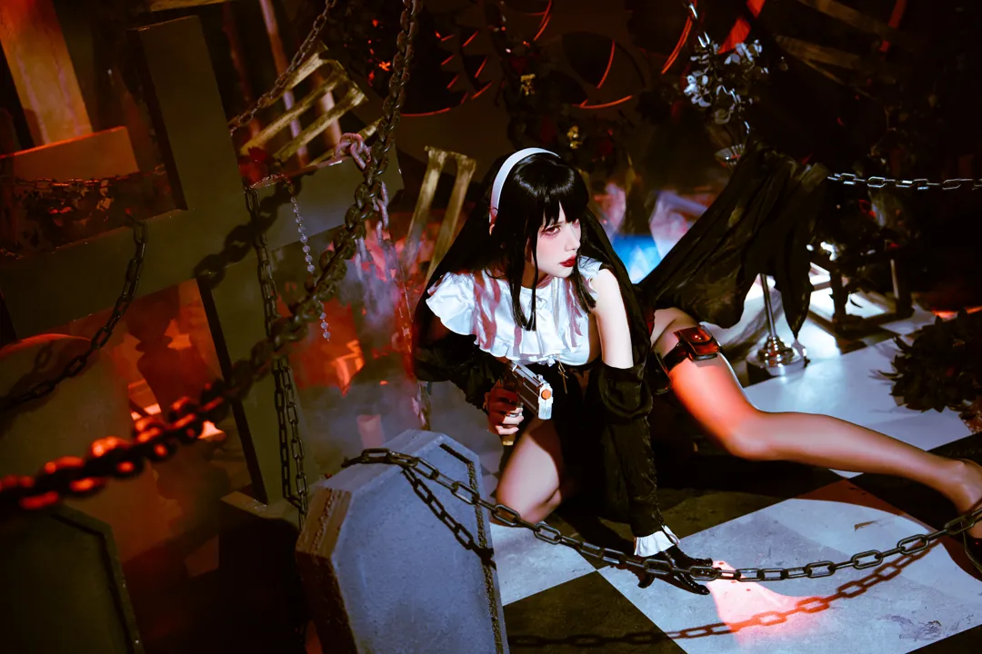 FiHANNA - 万圣节战斗修女 [35P - 1141MB] - 高清图片（第10张）