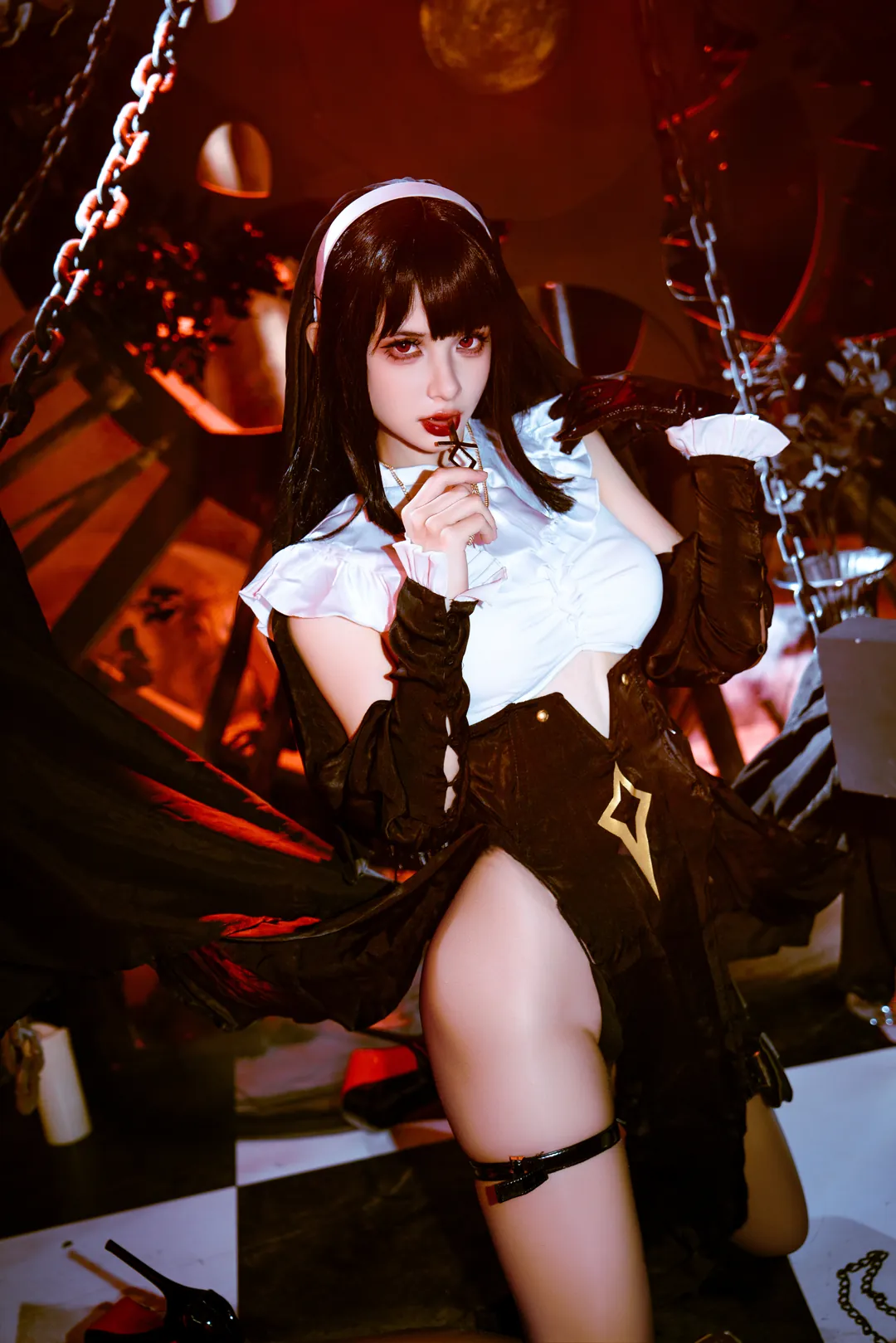 FiHANNA - 万圣节战斗修女 [35P - 1141MB] - 高清图片（第18张）