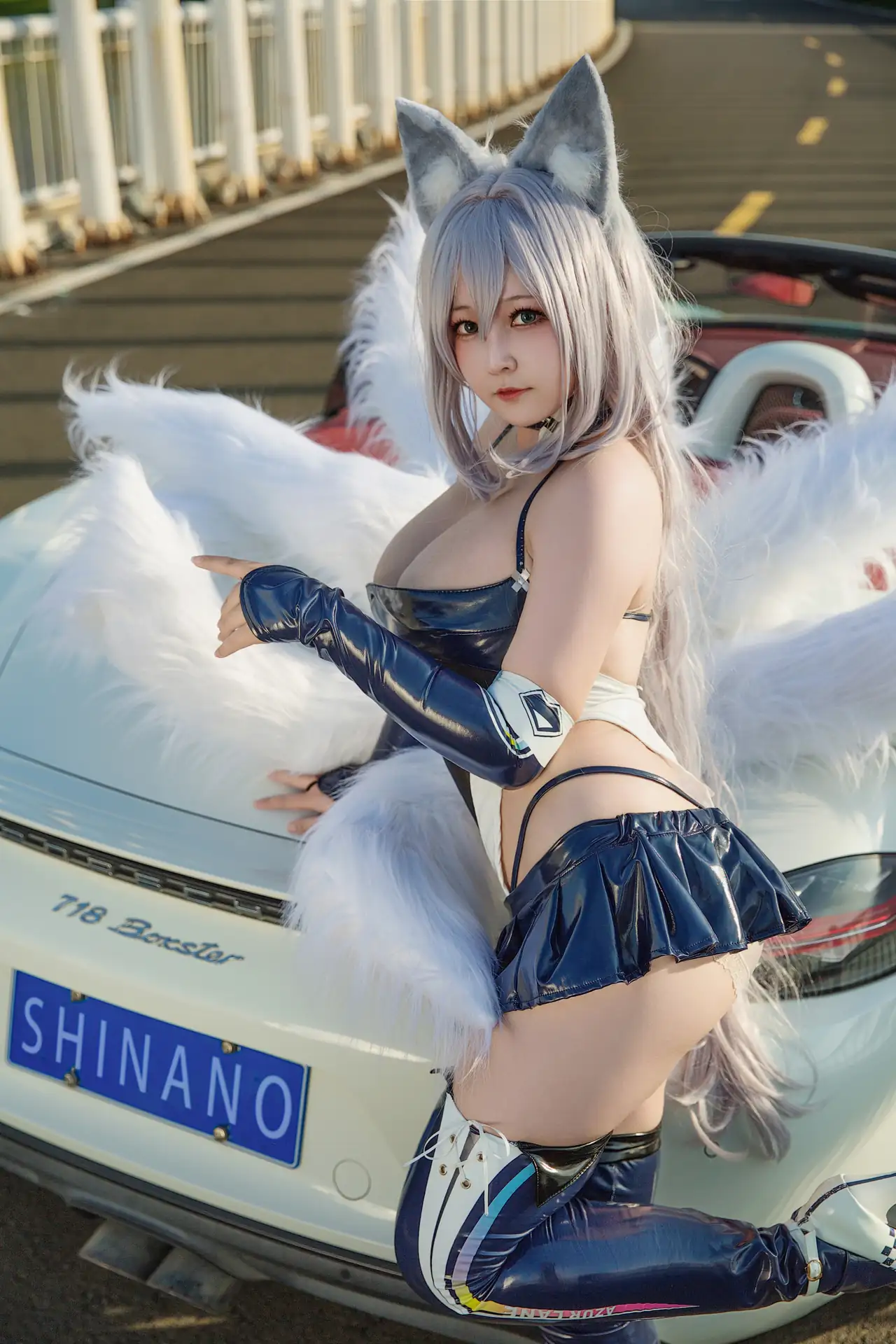 [KANEKO_咔喵] [88P+2V - 737MB] 碧蓝航线 - 信浓跑车 - 图片 41