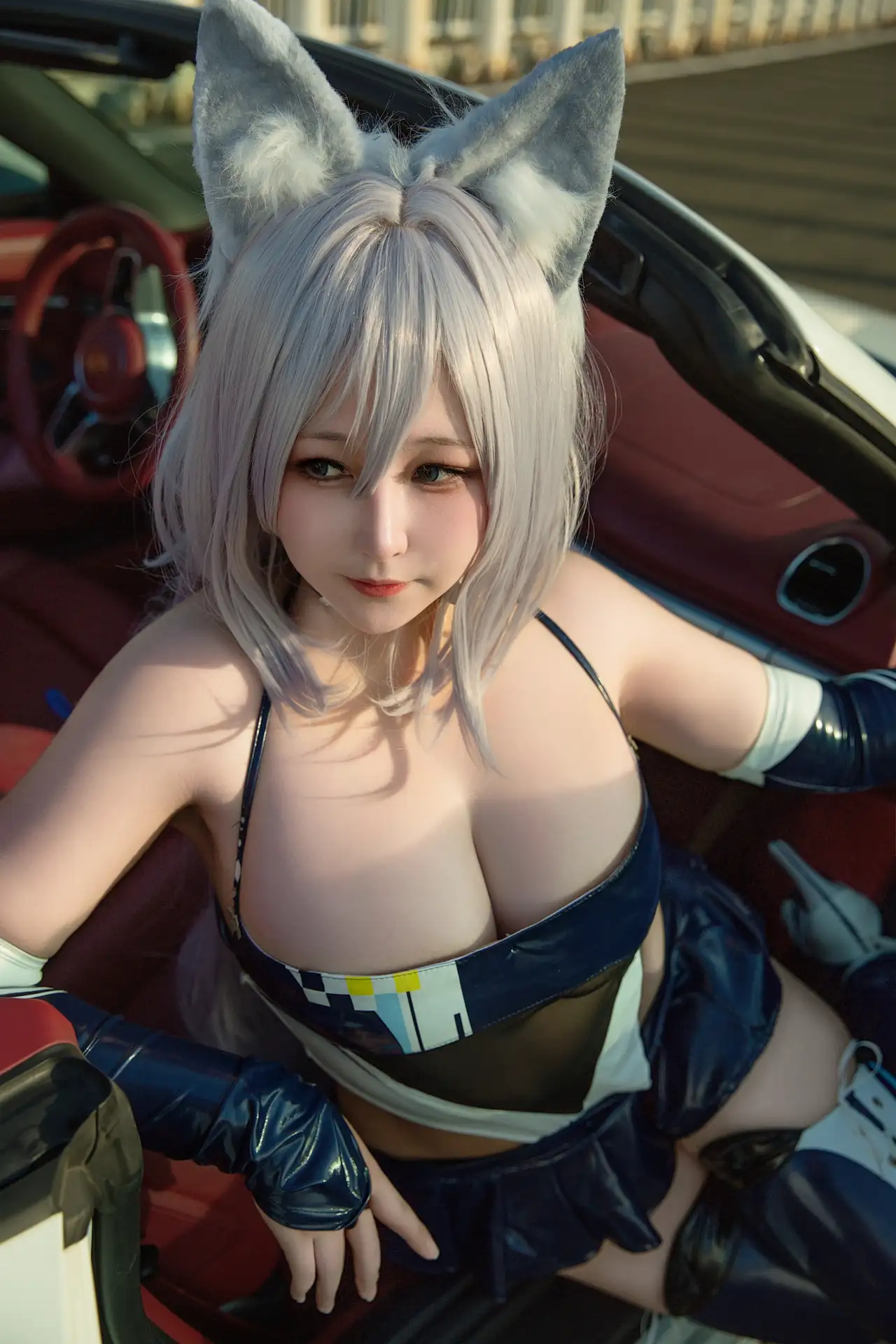 [KANEKO_咔喵] [88P+2V - 737MB] 碧蓝航线 - 信浓跑车 - 图片 43