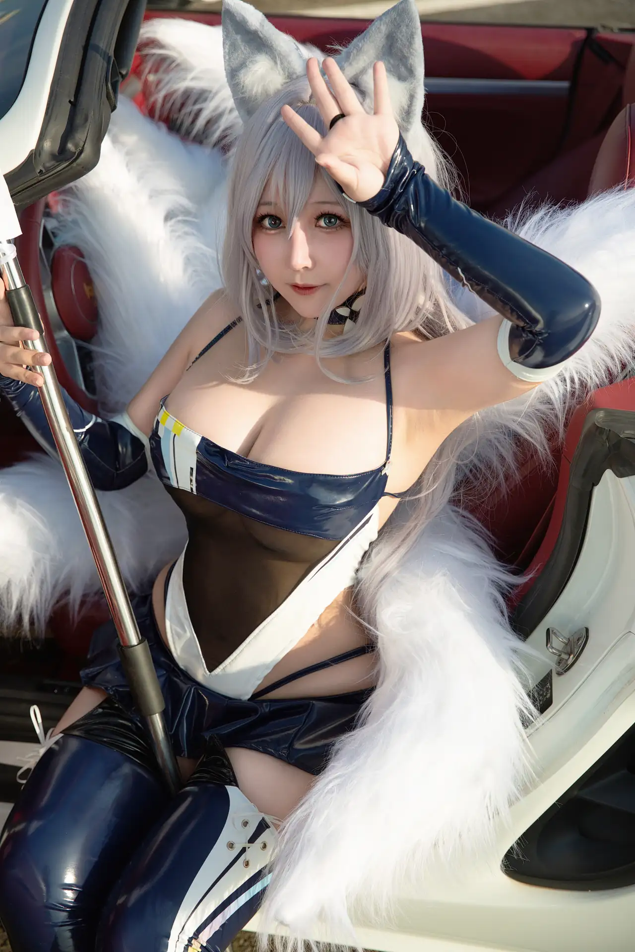 [KANEKO_咔喵] [88P+2V - 737MB] 碧蓝航线 - 信浓跑车 - 图片 32