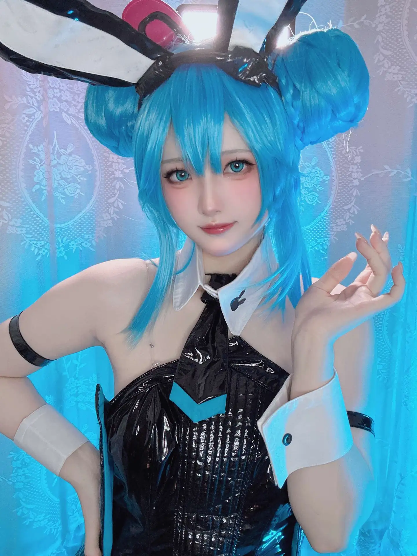 [屿鱼] [38P - 43MB] VOCALOID - 初音未来兔女郎 - 图片 15