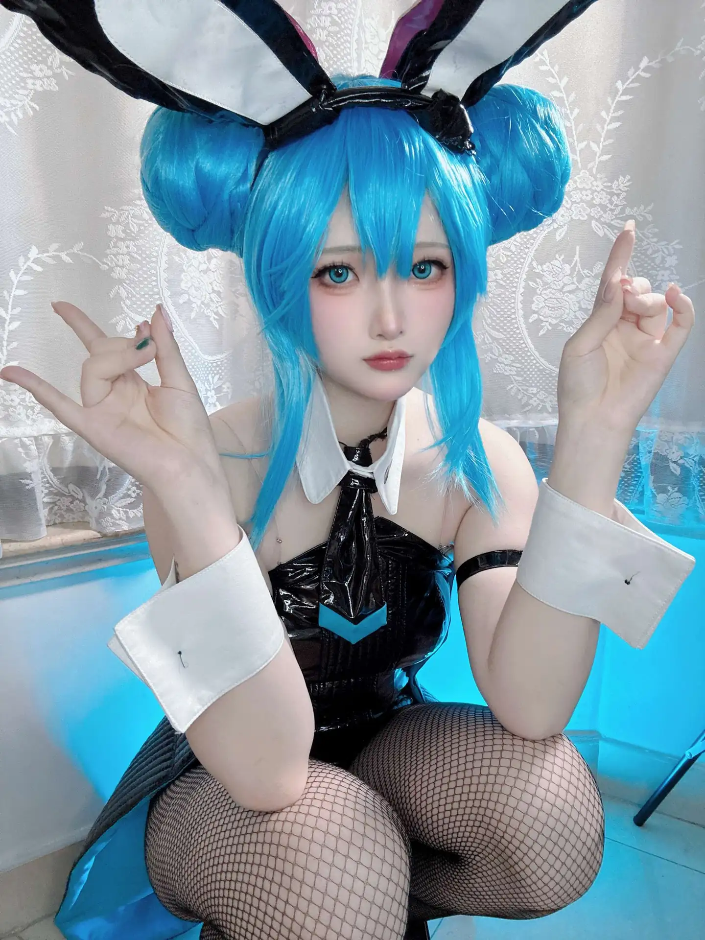 [屿鱼] [38P - 43MB] VOCALOID - 初音未来兔女郎 - 图片 38