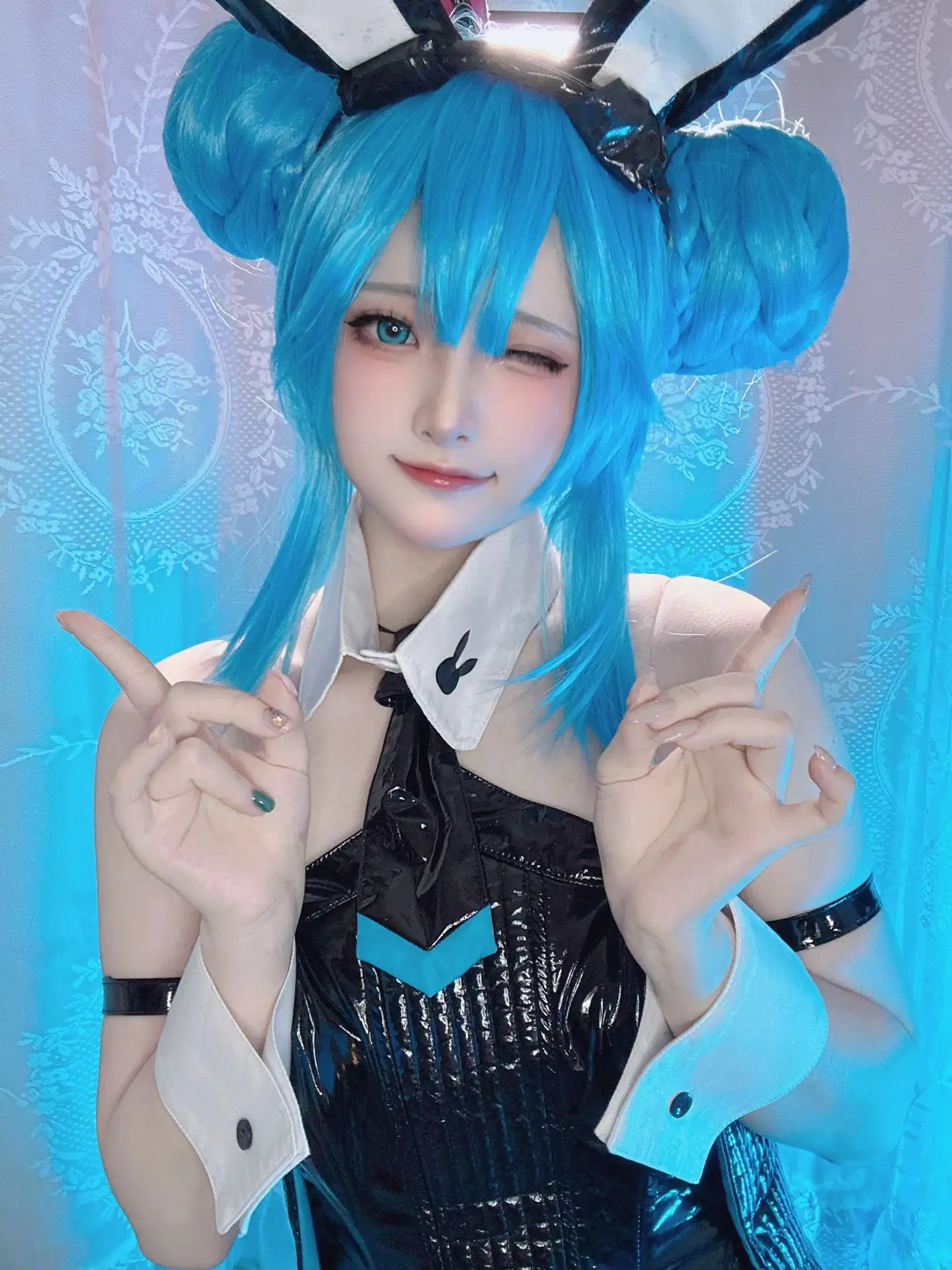 [屿鱼] [38P - 43MB] VOCALOID - 初音未来兔女郎 - 图片 23