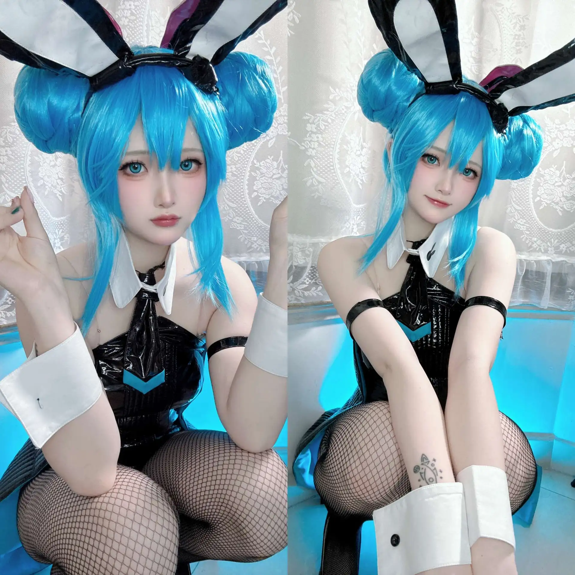 [屿鱼] [38P - 43MB] VOCALOID - 初音未来兔女郎 - 图片 35