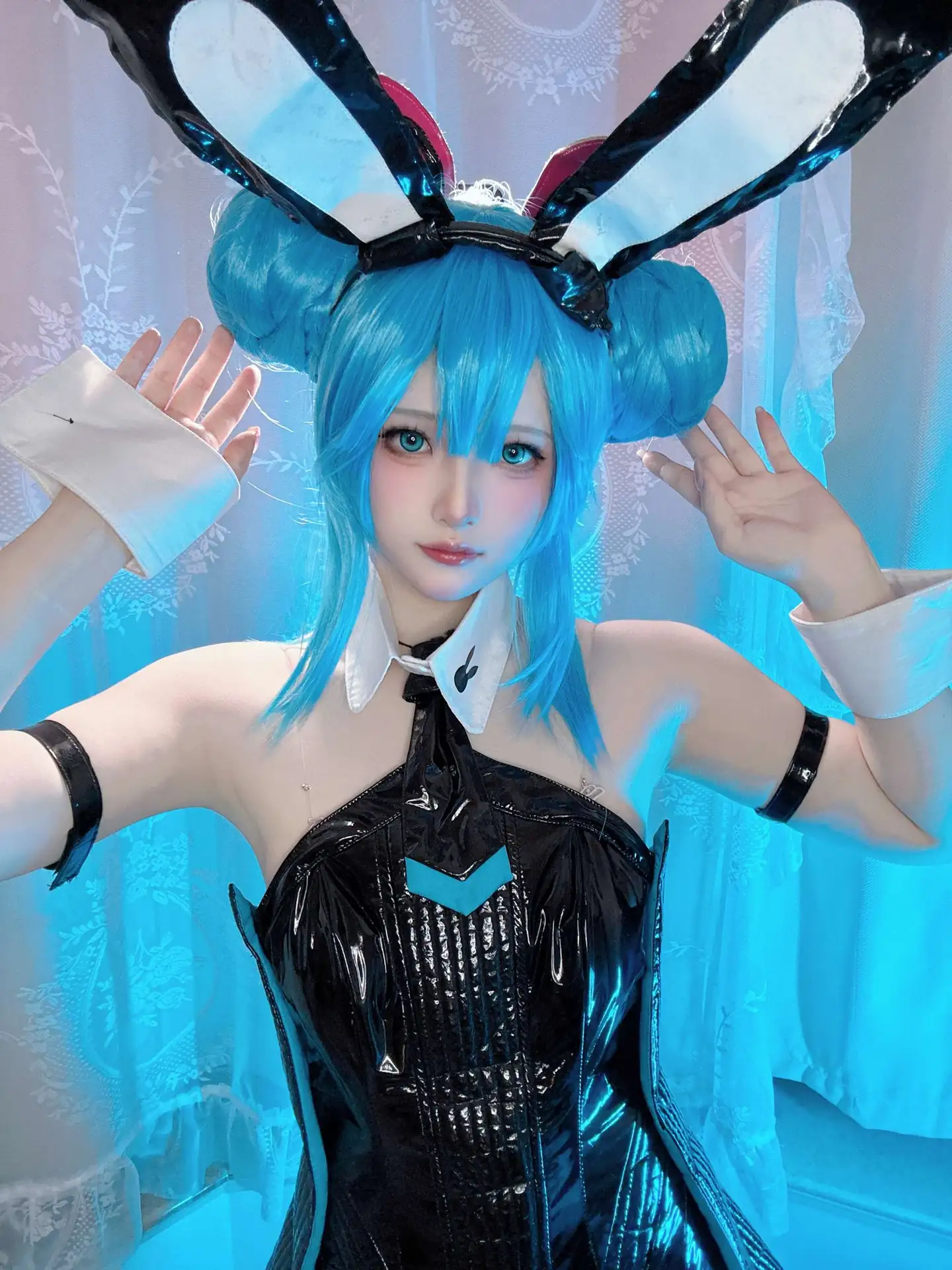 [屿鱼] [38P - 43MB] VOCALOID - 初音未来兔女郎 - 图片 37