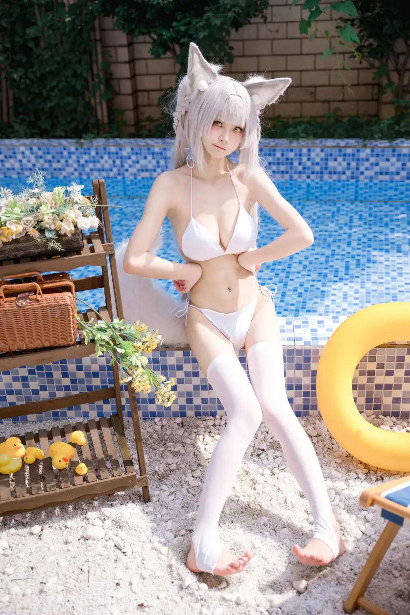 [九柒喵] [29P - 241MB] 碧蓝航线 - 朝凪泳装 - 图片 26