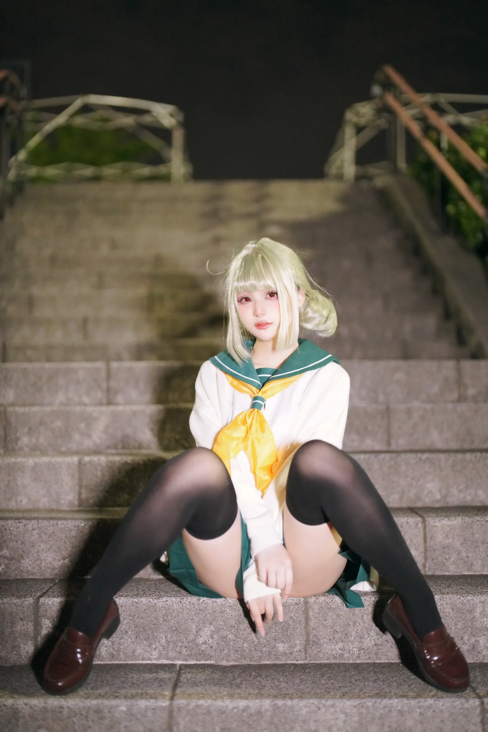 [幼愛Yume] [48P - 782MB] 憧憬成为魔法少女 - 阿良河琪舞JK制服 - 图片 22