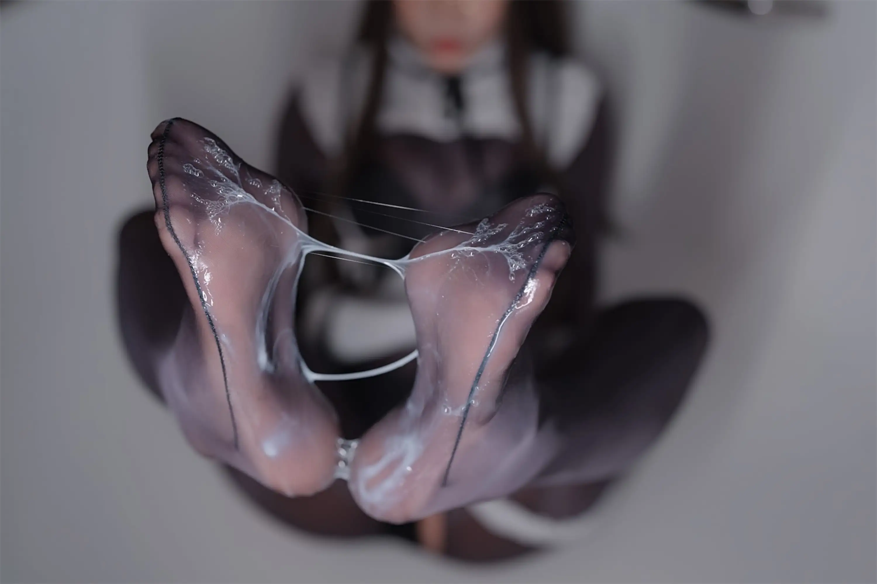[轩萧学姐] [90P - 369MB] 写真 - 连体丝女仆 - 图片 55