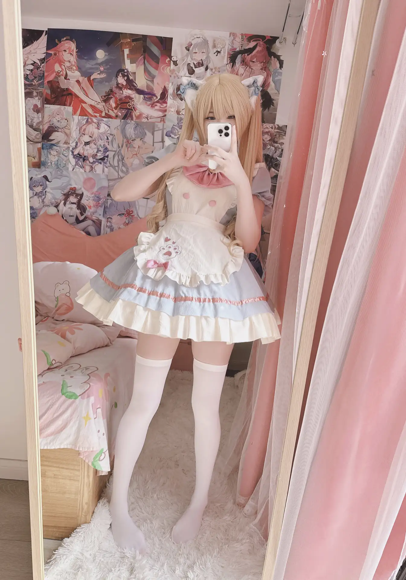 [习呆呆] [19P+1V - 102MB] 写真 - ねこメード猫娘女仆