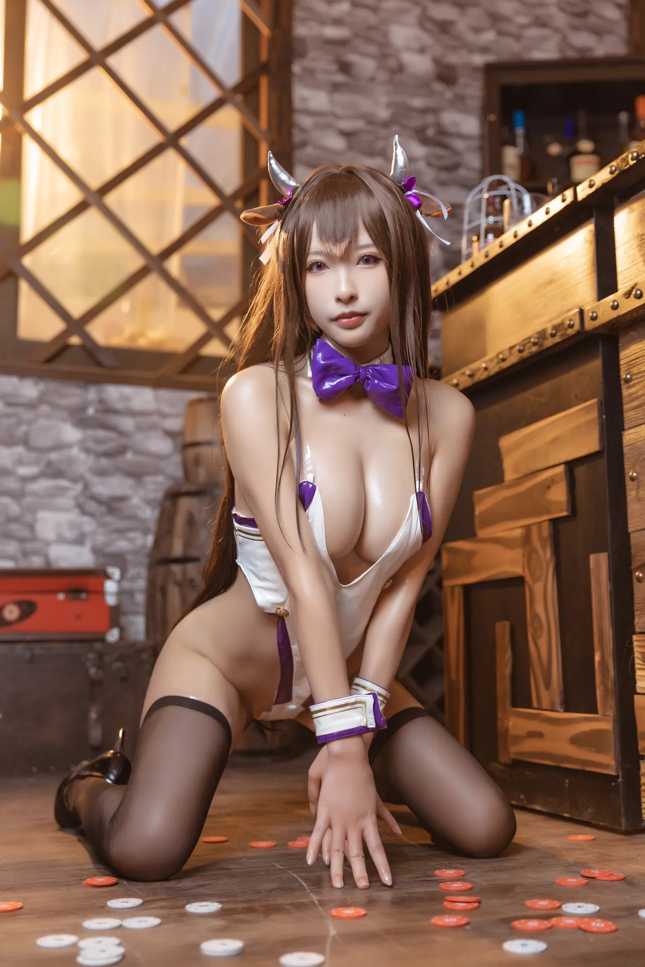 [清水由乃] [42P+1V - 1376.66MB] 碧蓝航线 - 樫野  兔女郎 - 图片 40