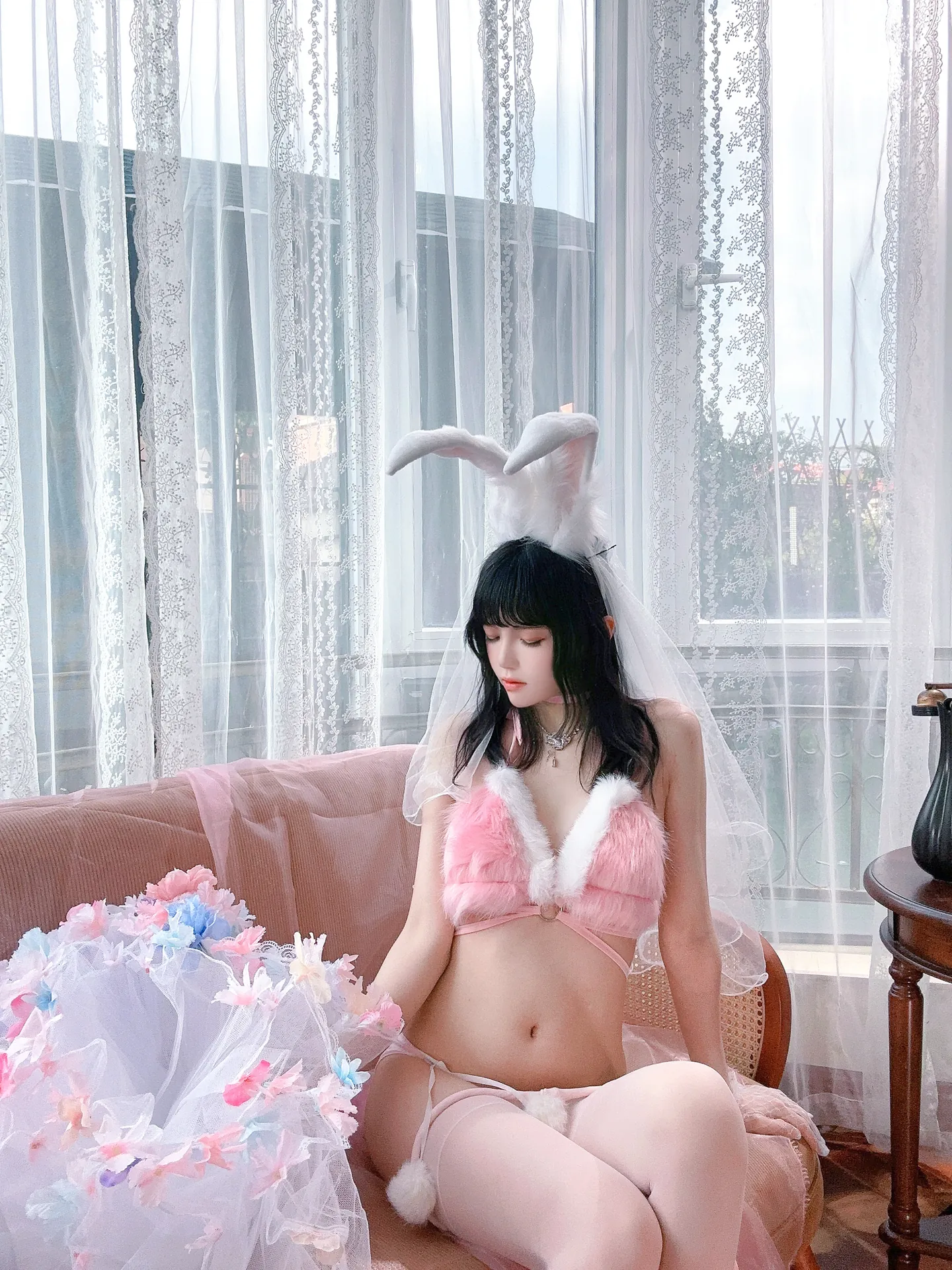 [桜桃喵] [54P+2V - 922.99MB] 写真 - 花嫁兔 - 图片 49
