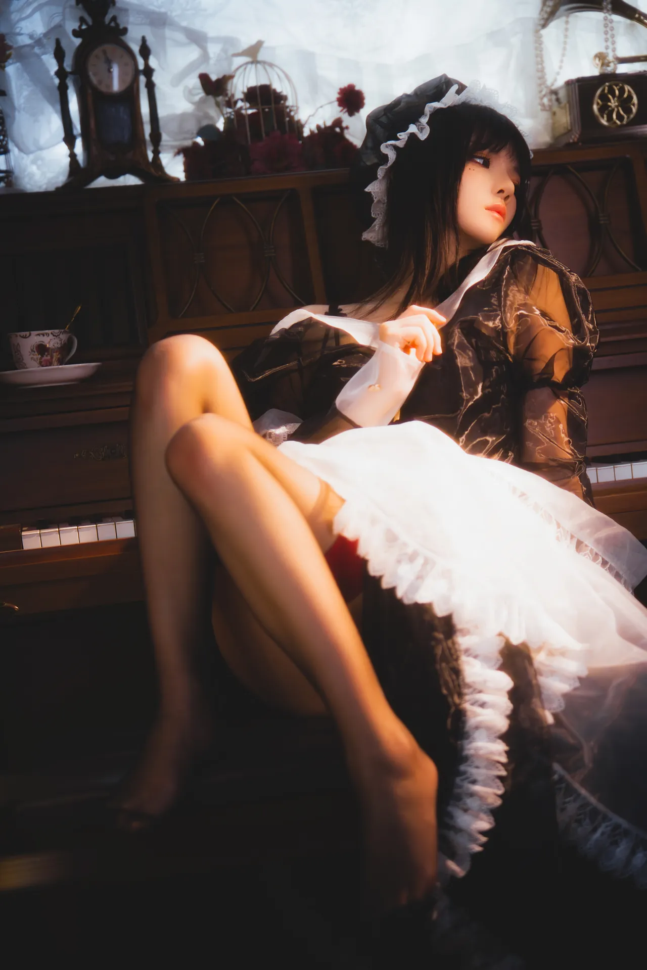 [桜桃喵] [46P+2V - 933.88MB] 写真 - 透明女仆 - 图片 44