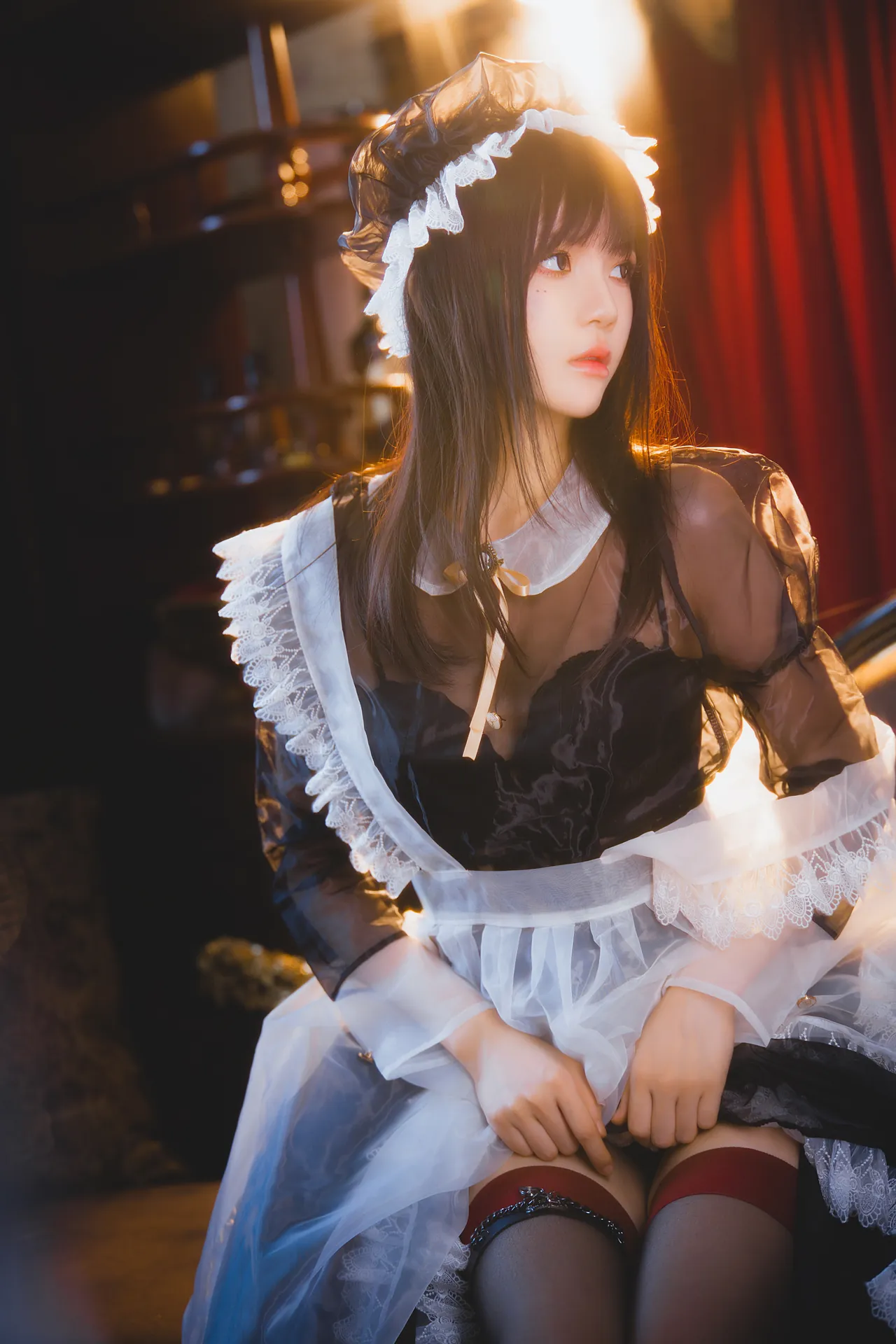 [桜桃喵] [46P+2V - 933.88MB] 写真 - 透明女仆 - 图片 15