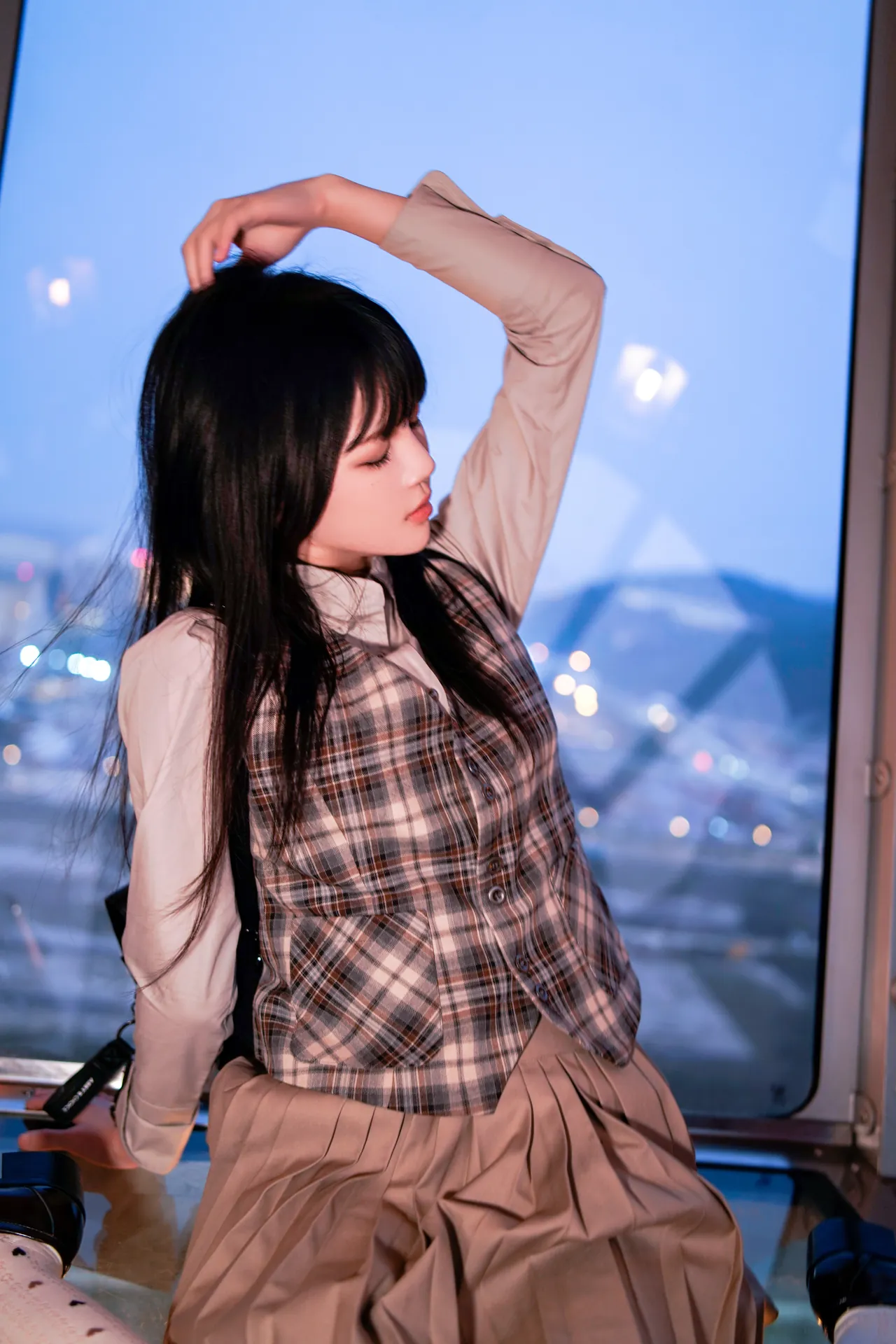 [桜桃喵] [27P - 666.72MB] 写真 - 制服摩天轮 - 图片 22