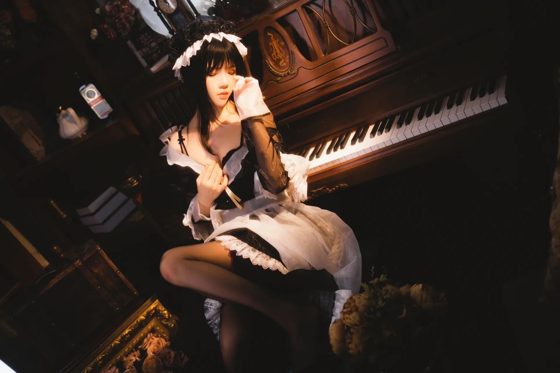 [桜桃喵] [46P+2V - 933.88MB] 写真 - 透明女仆 - 图片 32