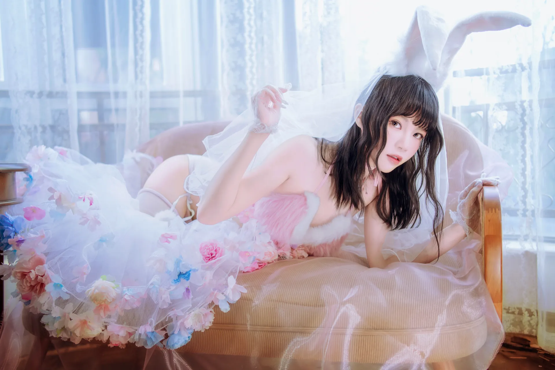 [桜桃喵] [54P+2V - 922.99MB] 写真 - 花嫁兔 - 图片 17