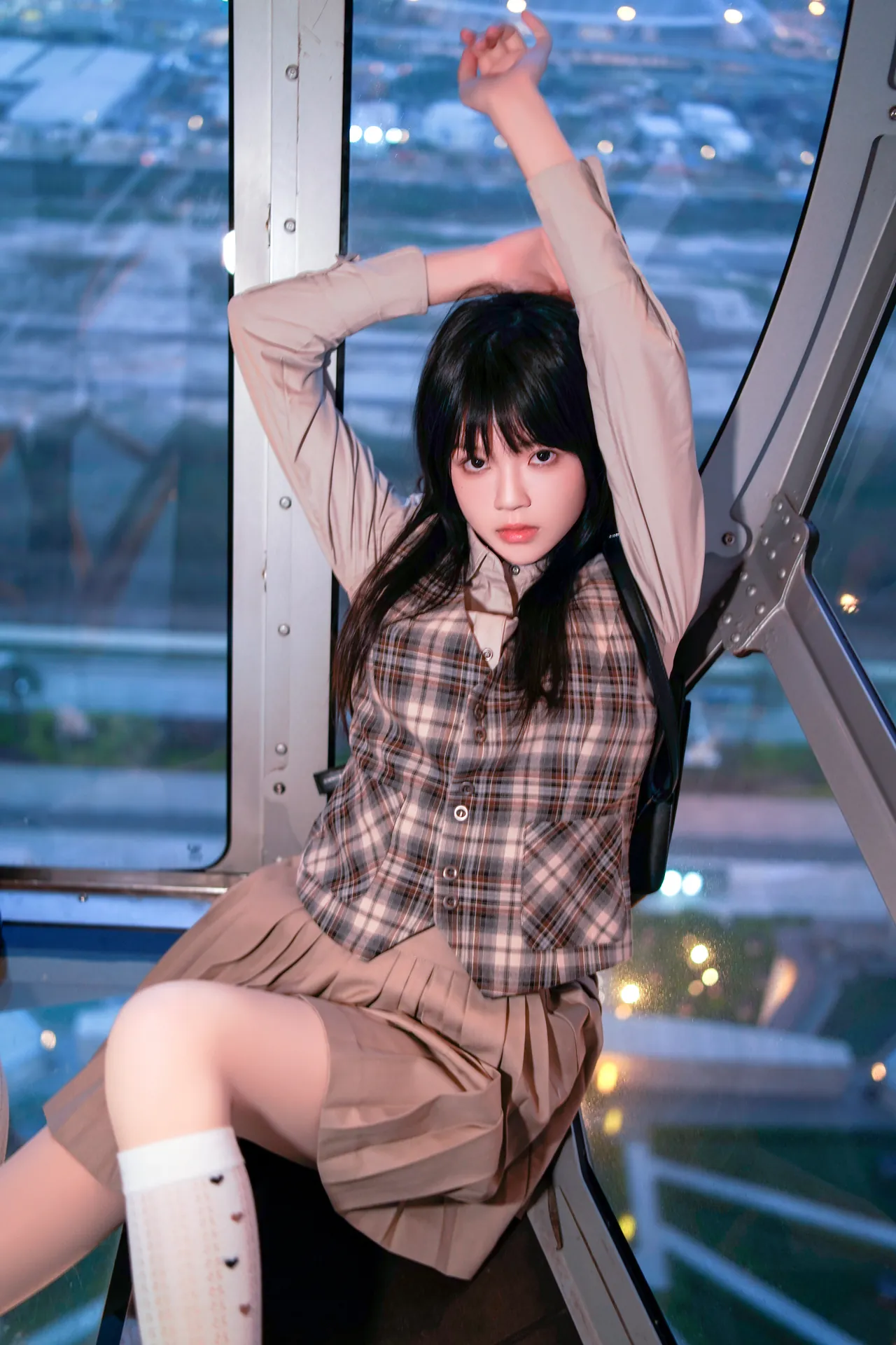 [桜桃喵] [27P - 666.72MB] 写真 - 制服摩天轮 - 图片 19