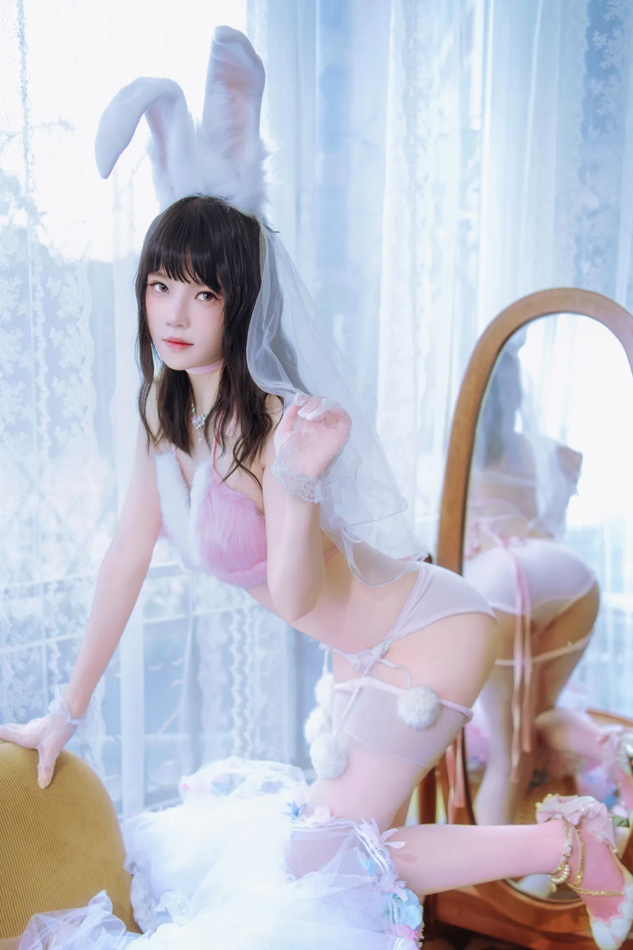 [桜桃喵] [54P+2V - 922.99MB] 写真 - 花嫁兔 - 图片 16