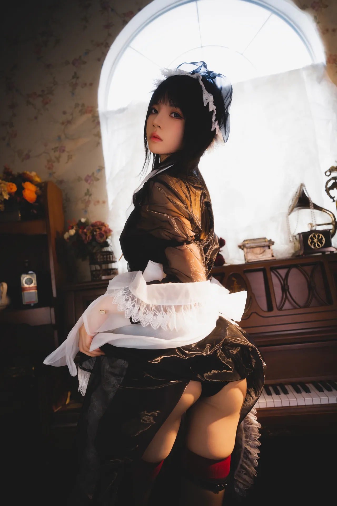 [桜桃喵] [46P+2V - 933.88MB] 写真 - 透明女仆 - 图片 43