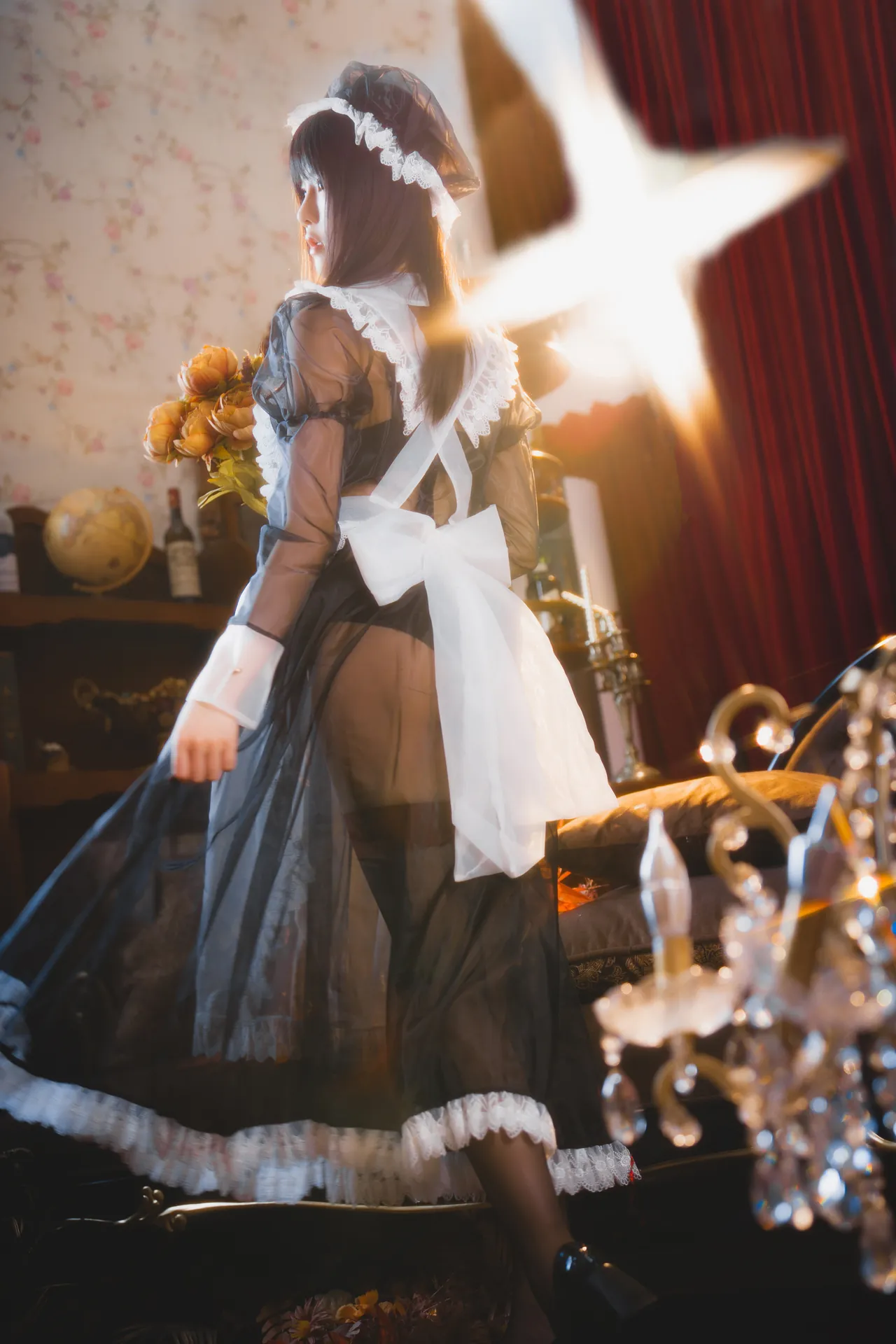 [桜桃喵] [46P+2V - 933.88MB] 写真 - 透明女仆 - 图片 23