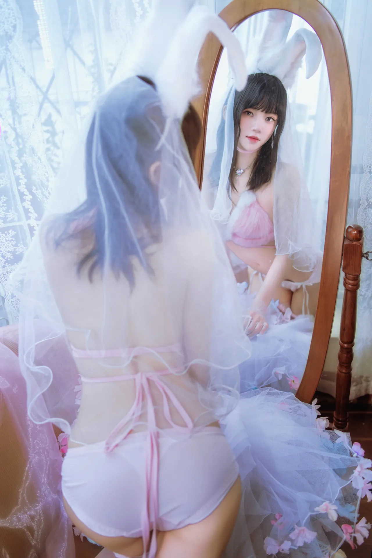 [桜桃喵] [54P+2V - 922.99MB] 写真 - 花嫁兔 - 图片 23
