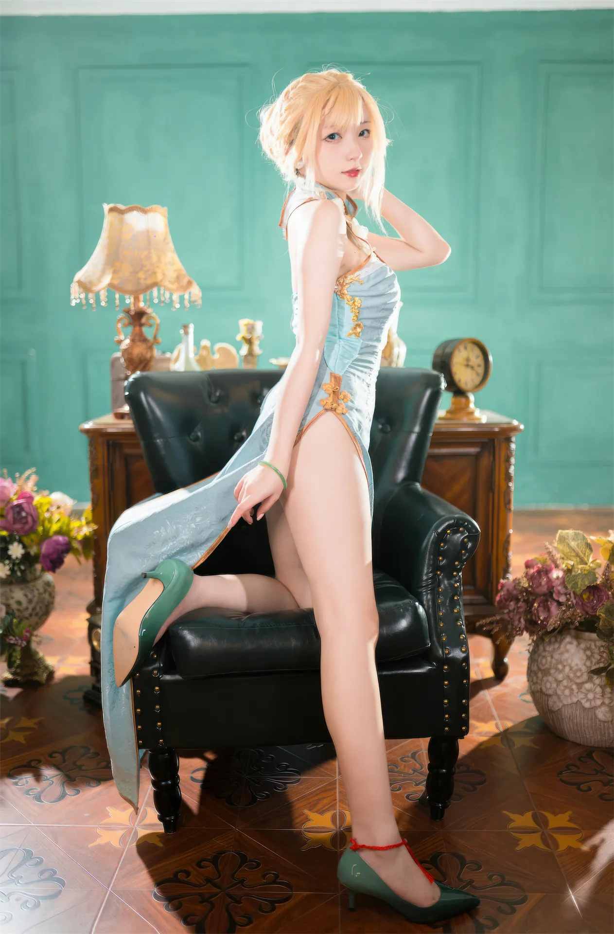 [花铃] [88P - 692.06MB] 少女前线 - G36 玉瓯立旗袍 - 图片 17
