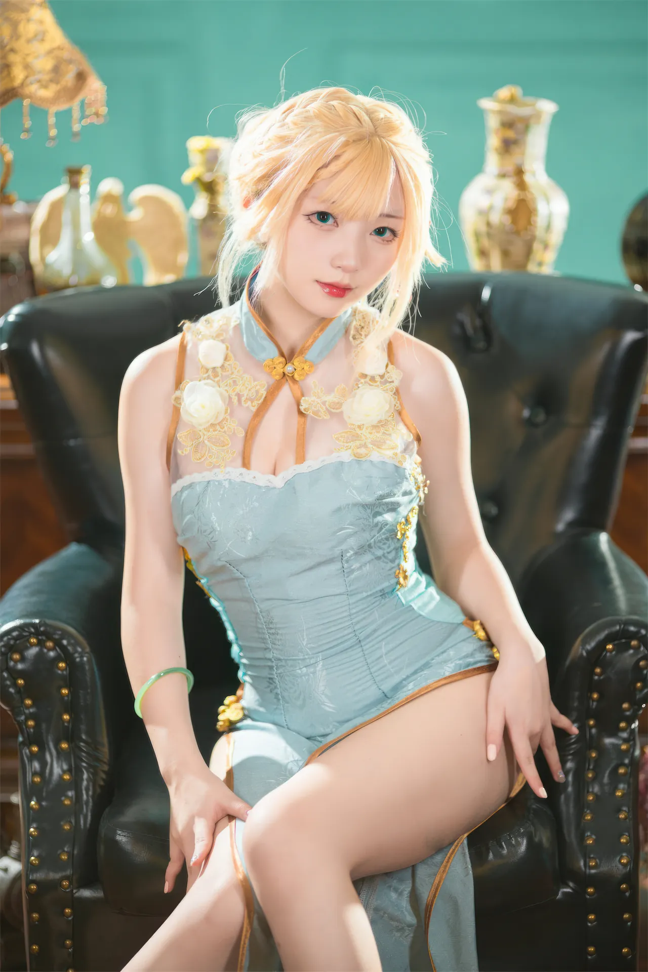 [花铃] [88P - 692.06MB] 少女前线 - G36 玉瓯立旗袍 - 图片 61