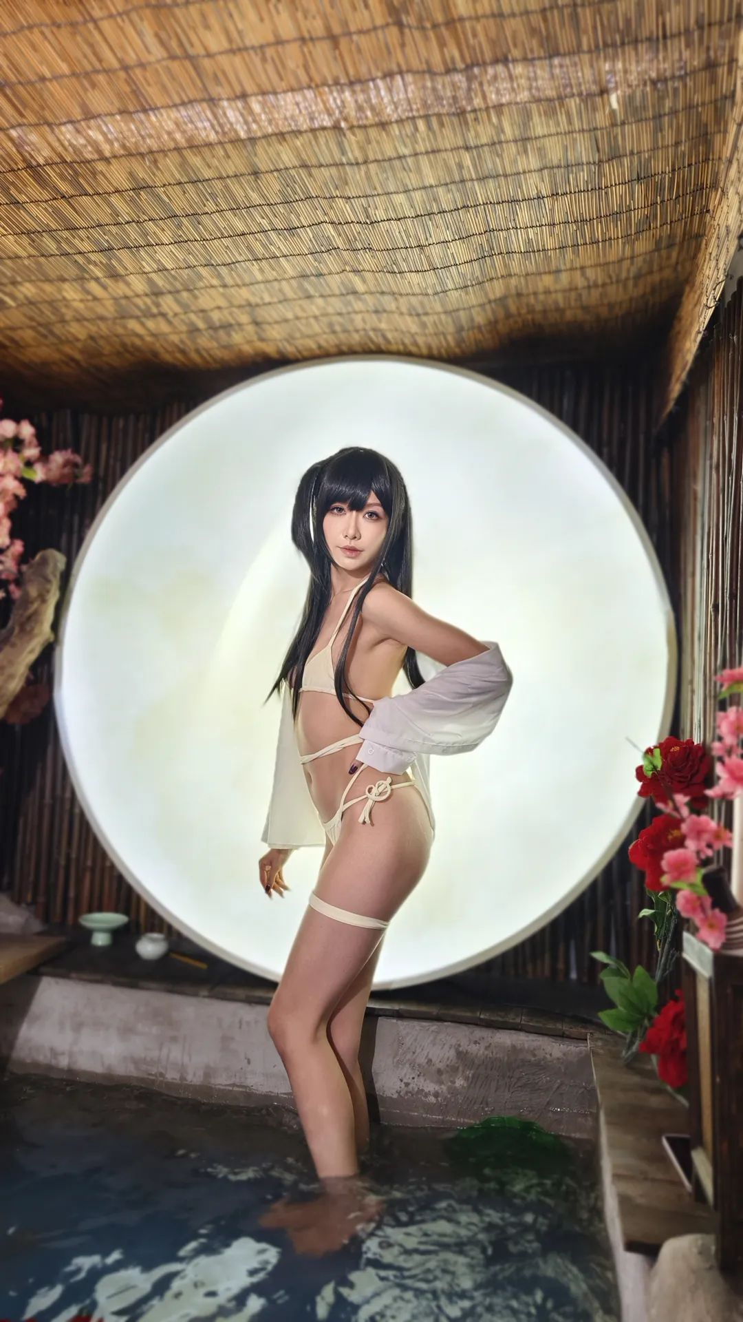 [源纱希喵喵喵] [65P - 185.14MB] 碧蓝航线 - 大凤 泳衣 - 图片 22