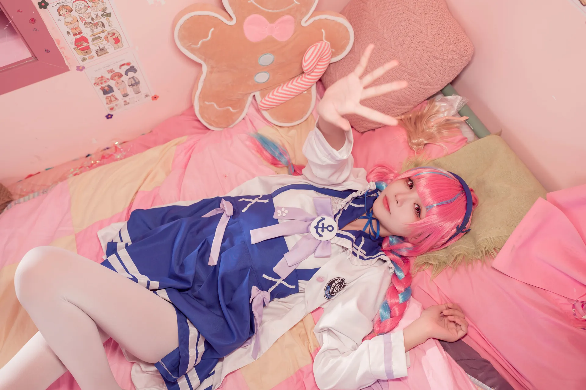 [艾西Aiwest] [55P - 485.11MB] Vtuber - 湊阿库娅 私服 - 图片 51