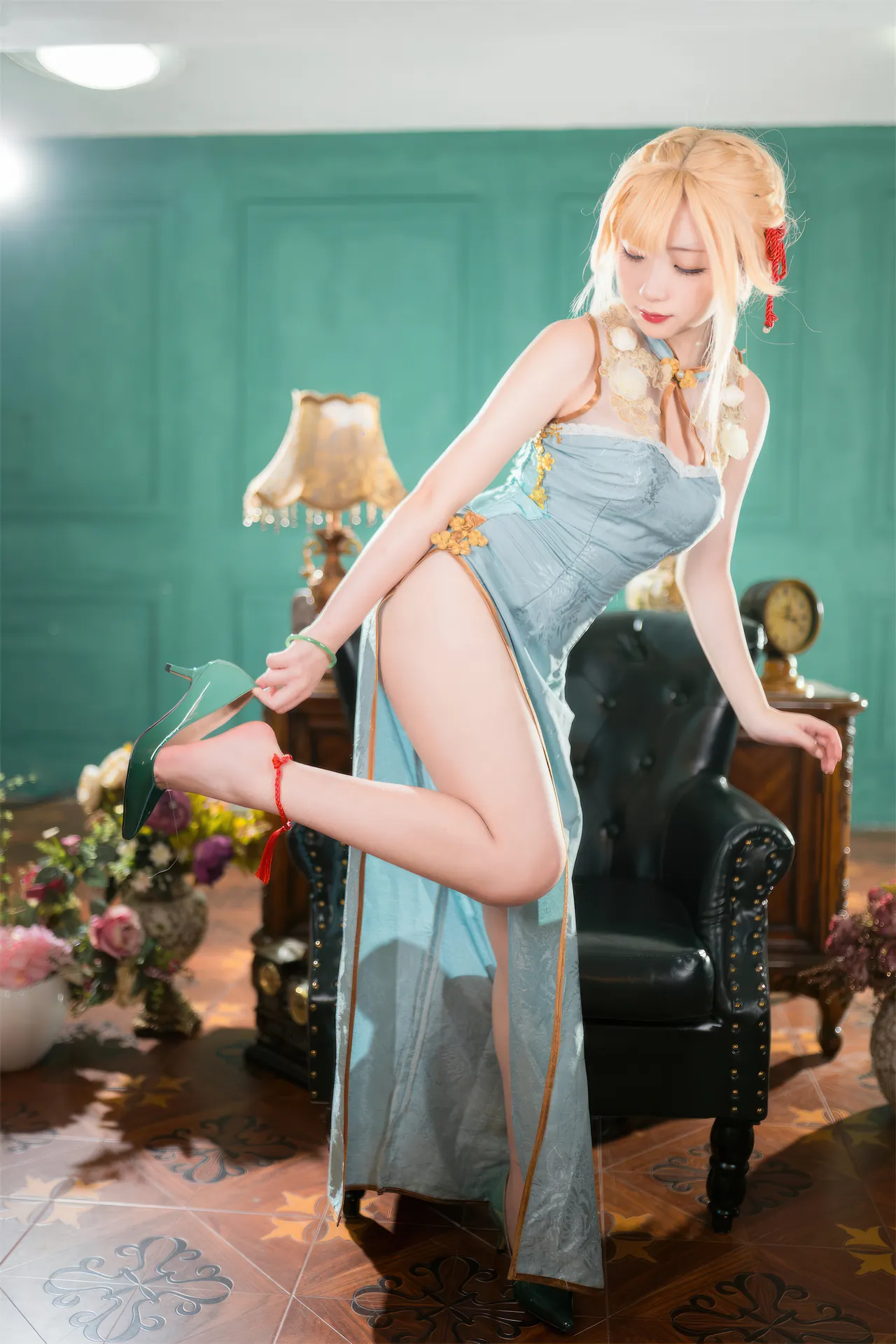 [花铃] [88P - 692.06MB] 少女前线 - G36 玉瓯立旗袍 - 图片 85