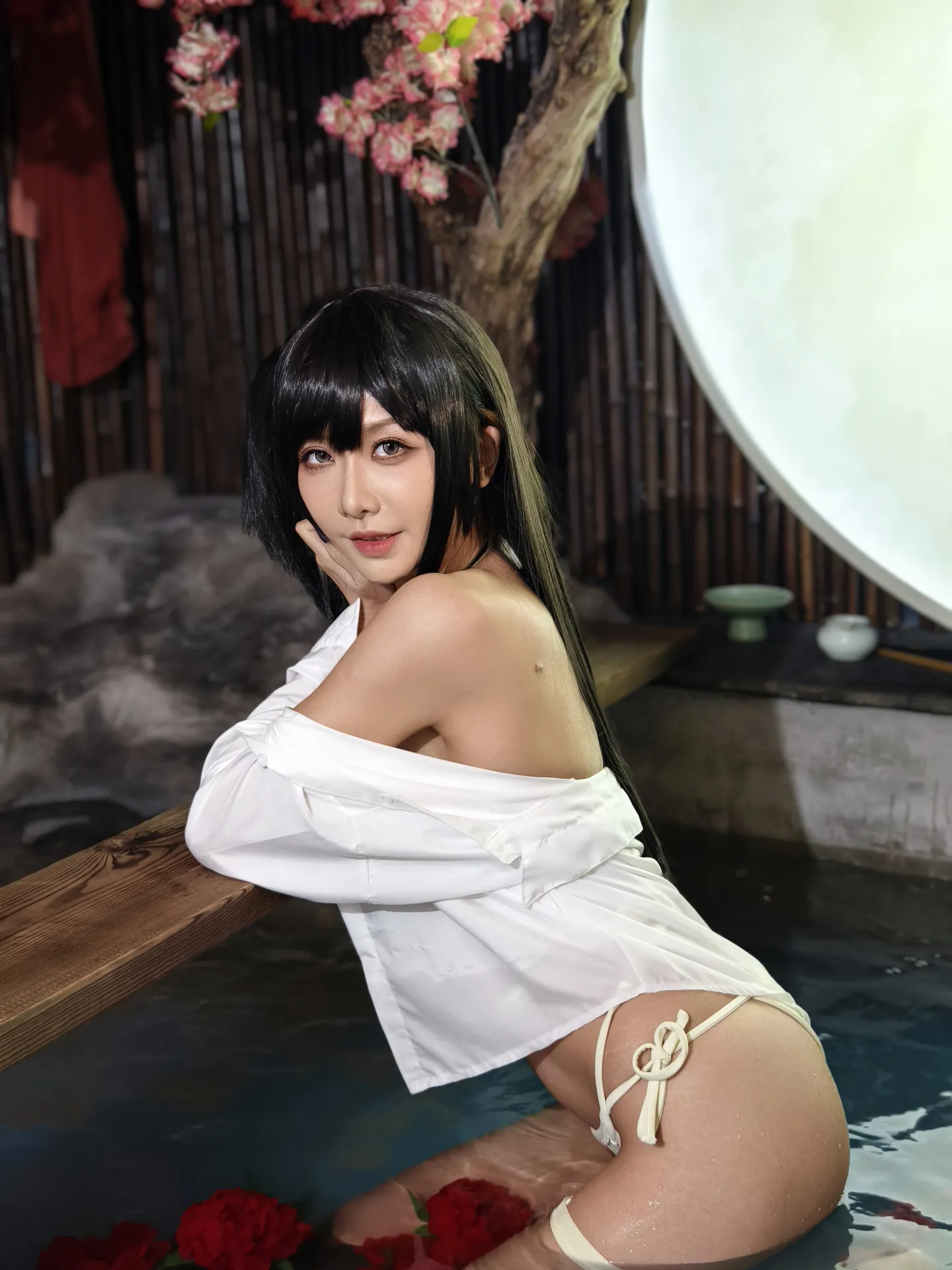[源纱希喵喵喵] [65P - 185.14MB] 碧蓝航线 - 大凤 泳衣 - 图片 19