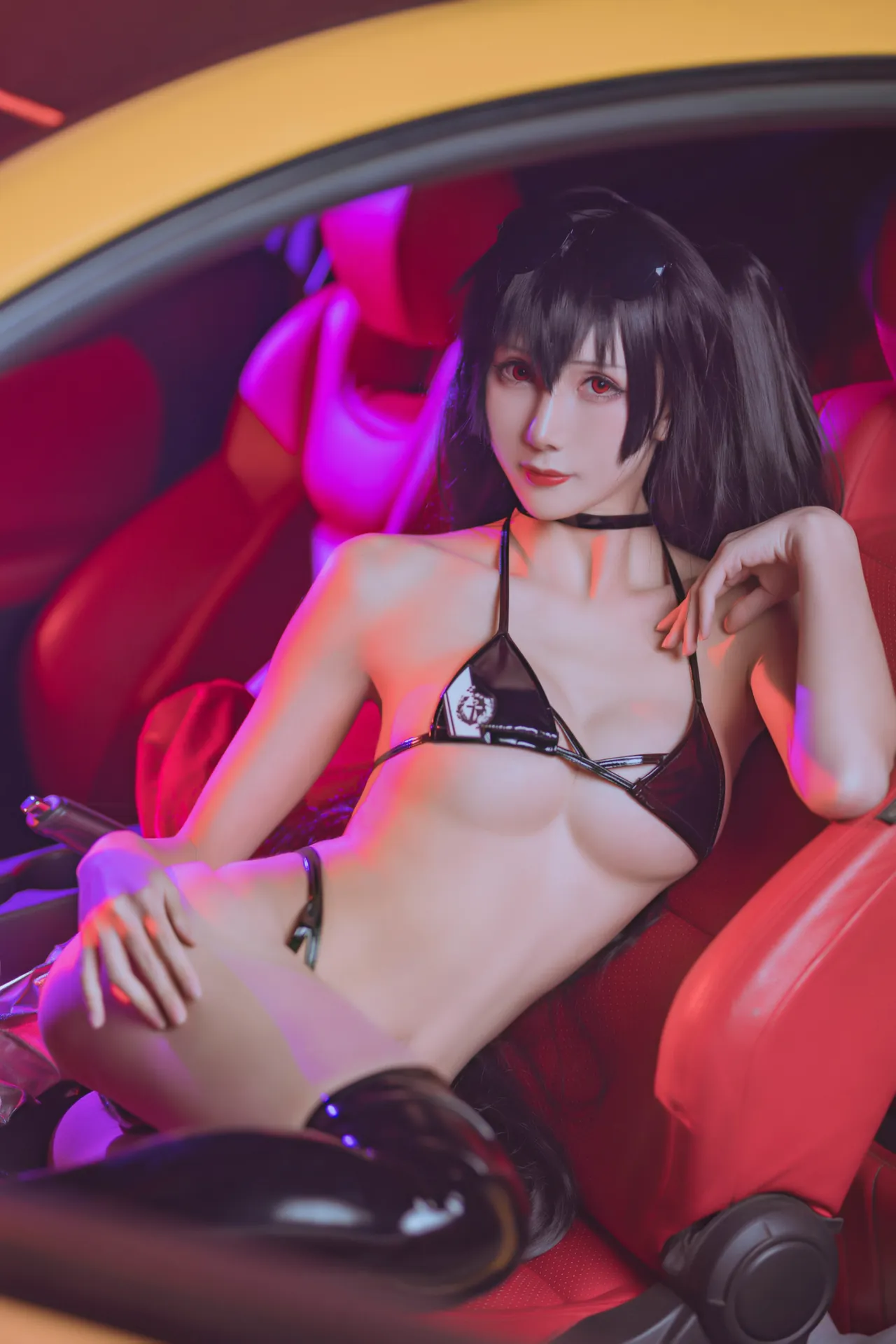 [Masaki雅祈] [18P - 157.02MB] 碧蓝航线 - 大凤 机车服 - 图片 17