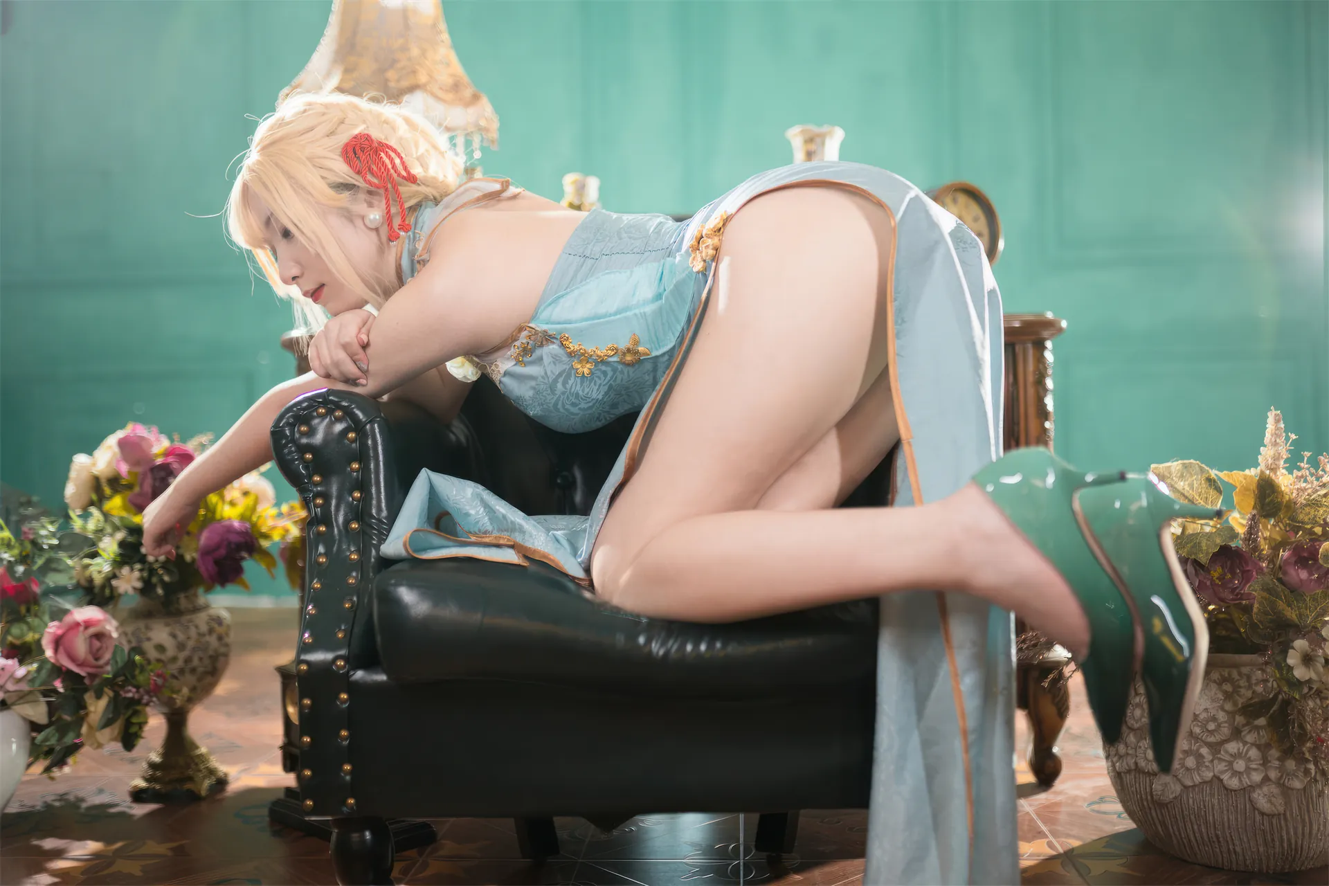 [花铃] [88P - 692.06MB] 少女前线 - G36 玉瓯立旗袍 - 图片 45