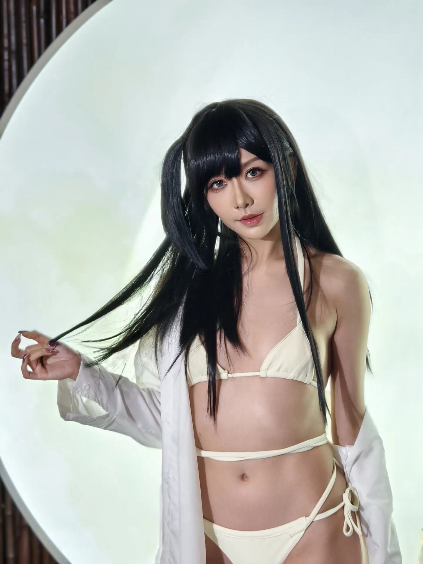 [源纱希喵喵喵] [65P - 185.14MB] 碧蓝航线 - 大凤 泳衣 - 图片 23