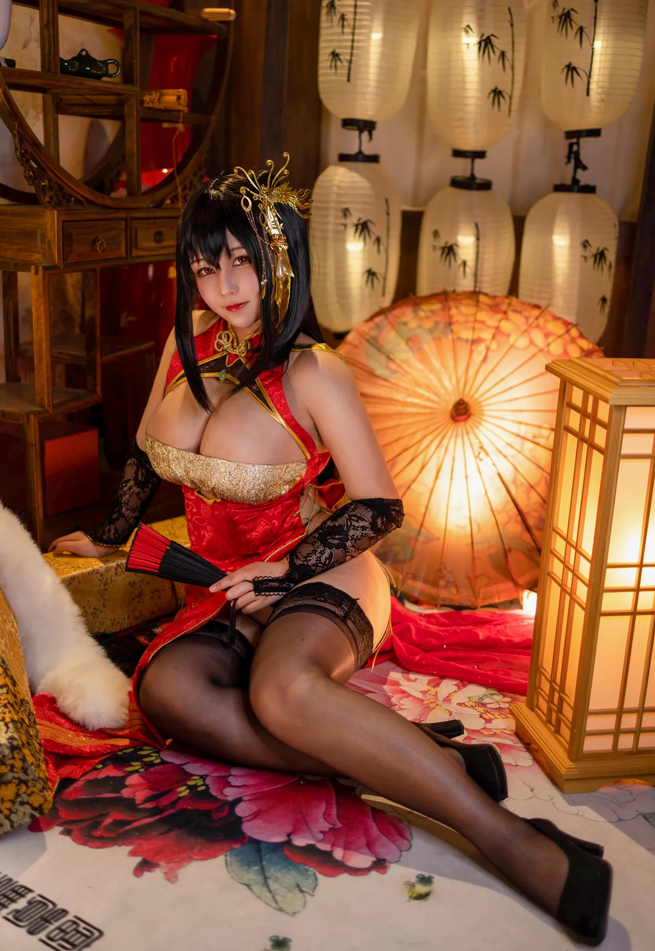 [KANEKO_咔喵] [23P - 187.9MB] 碧蓝航线 - 大凤 旗袍 - 图片 13