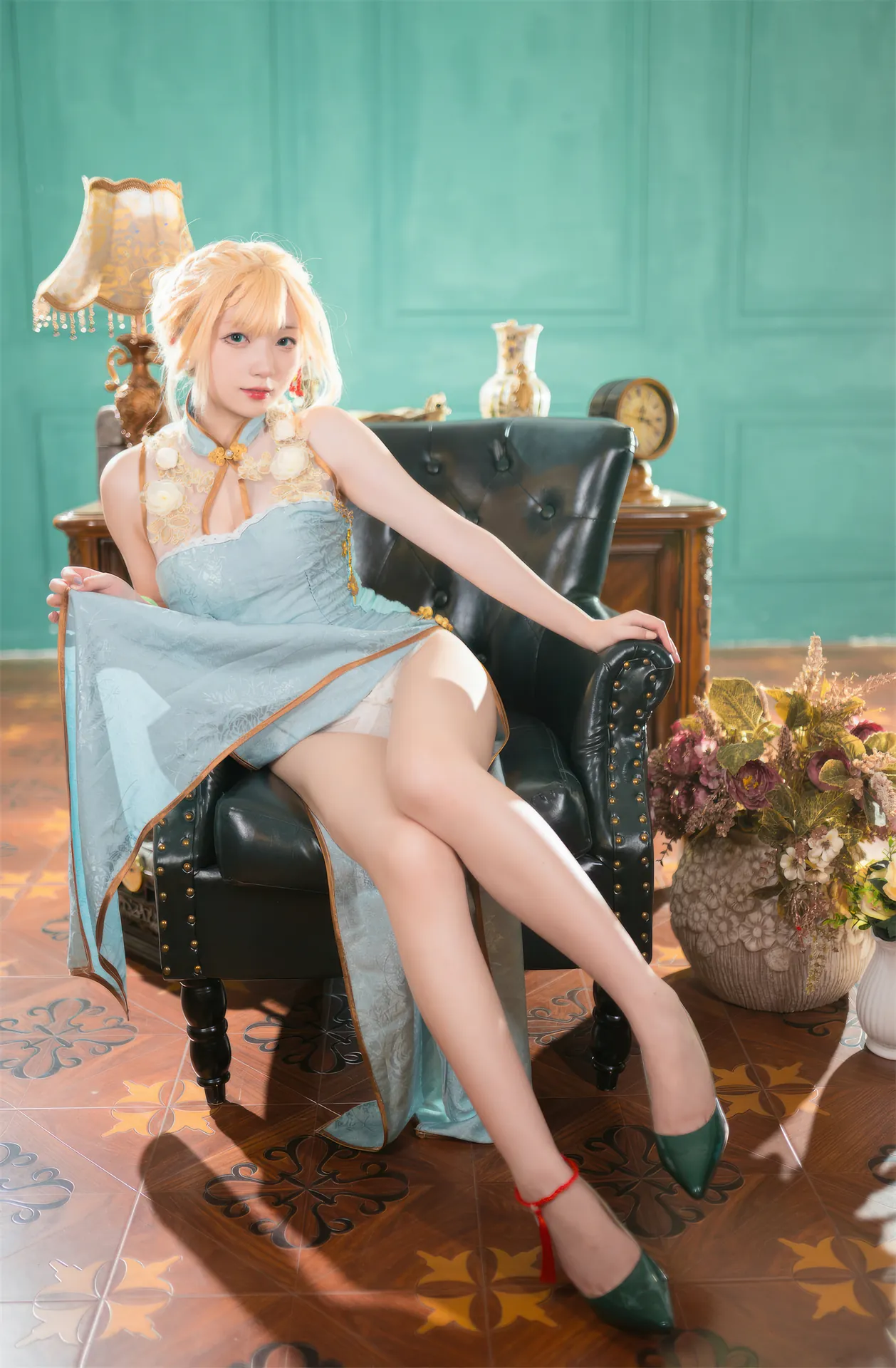 [花铃] [88P - 692.06MB] 少女前线 - G36 玉瓯立旗袍 - 图片 13